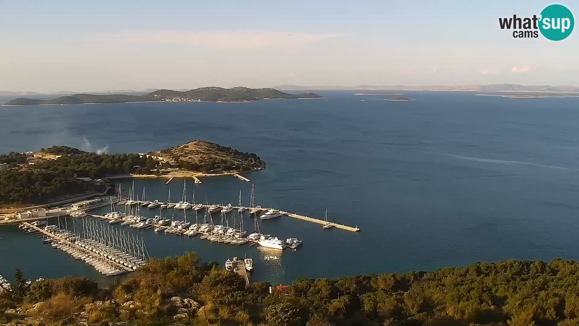 Webcam Pakoštane – Drage – Kornati – Vransko Jezero