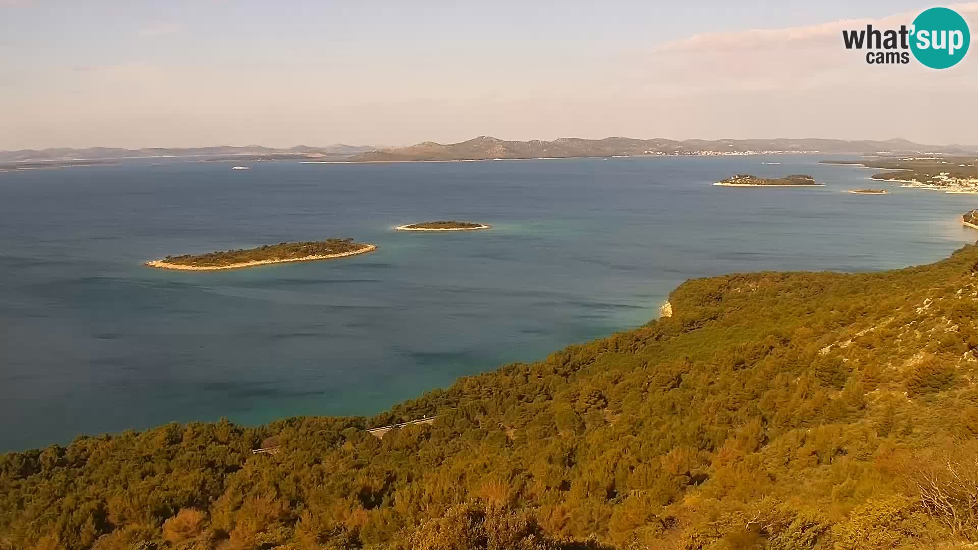 Livecam Pakoštane – Drage – Kornati – Vransko Jezero