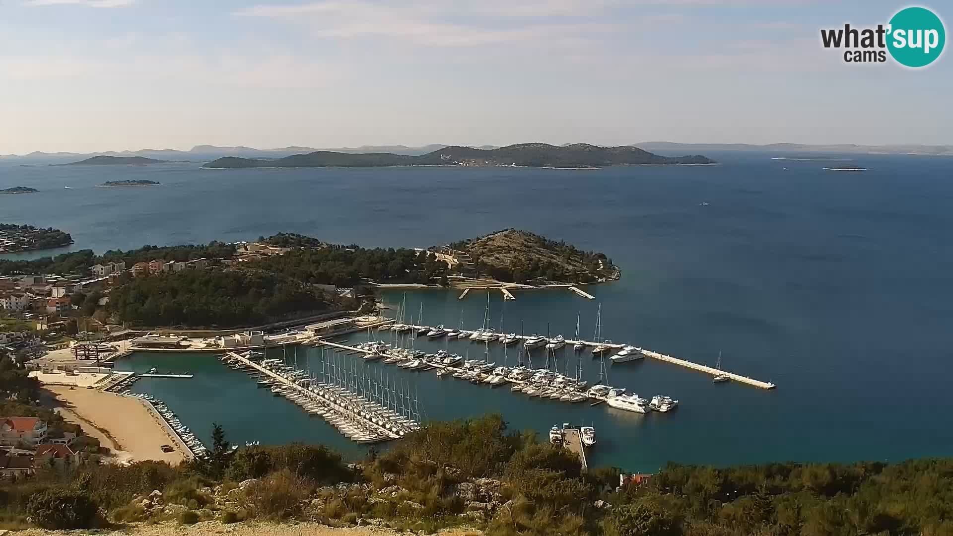Webcam Pakoštane – Drage – Kornati – Vransko Jezero