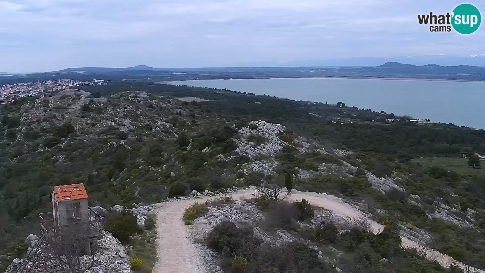 Webcam Pakoštane – Drage – Kornati – Vransko Jezero