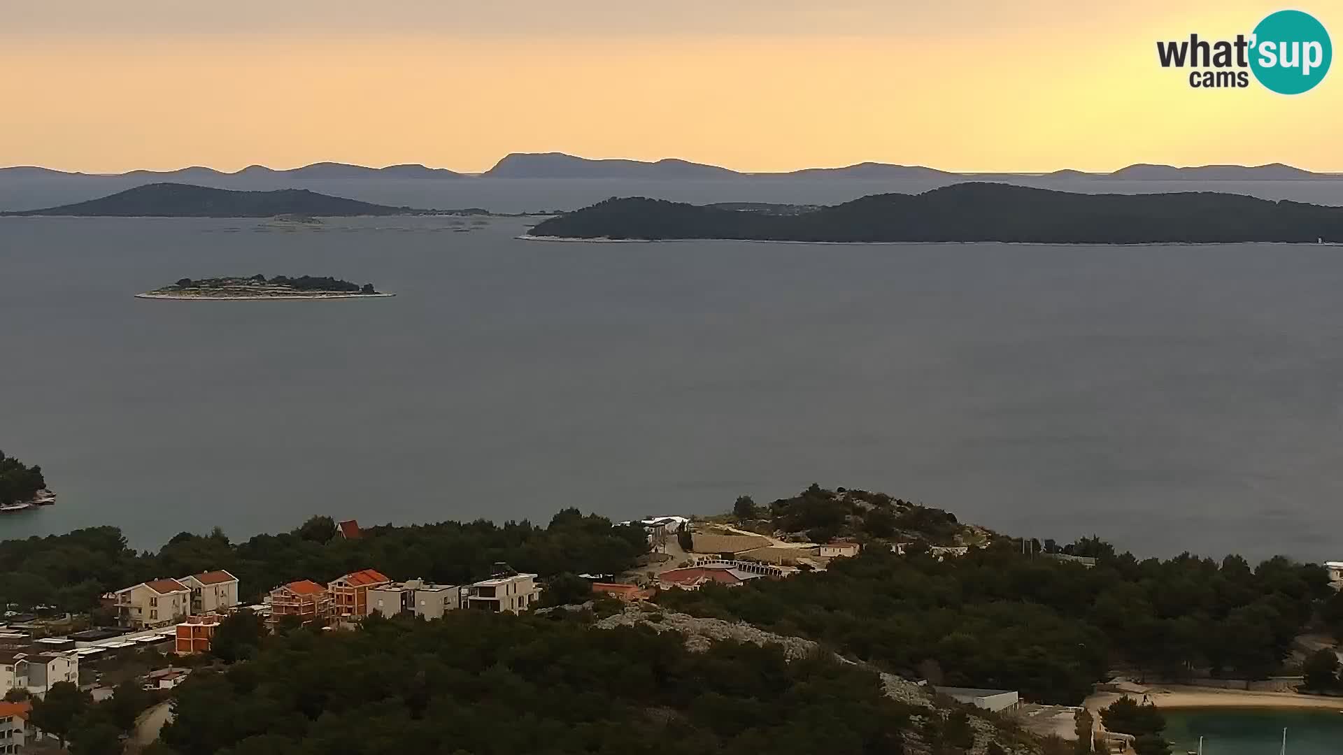 Webcam Pakoštane – Drage – Kornati – Vransko Jezero