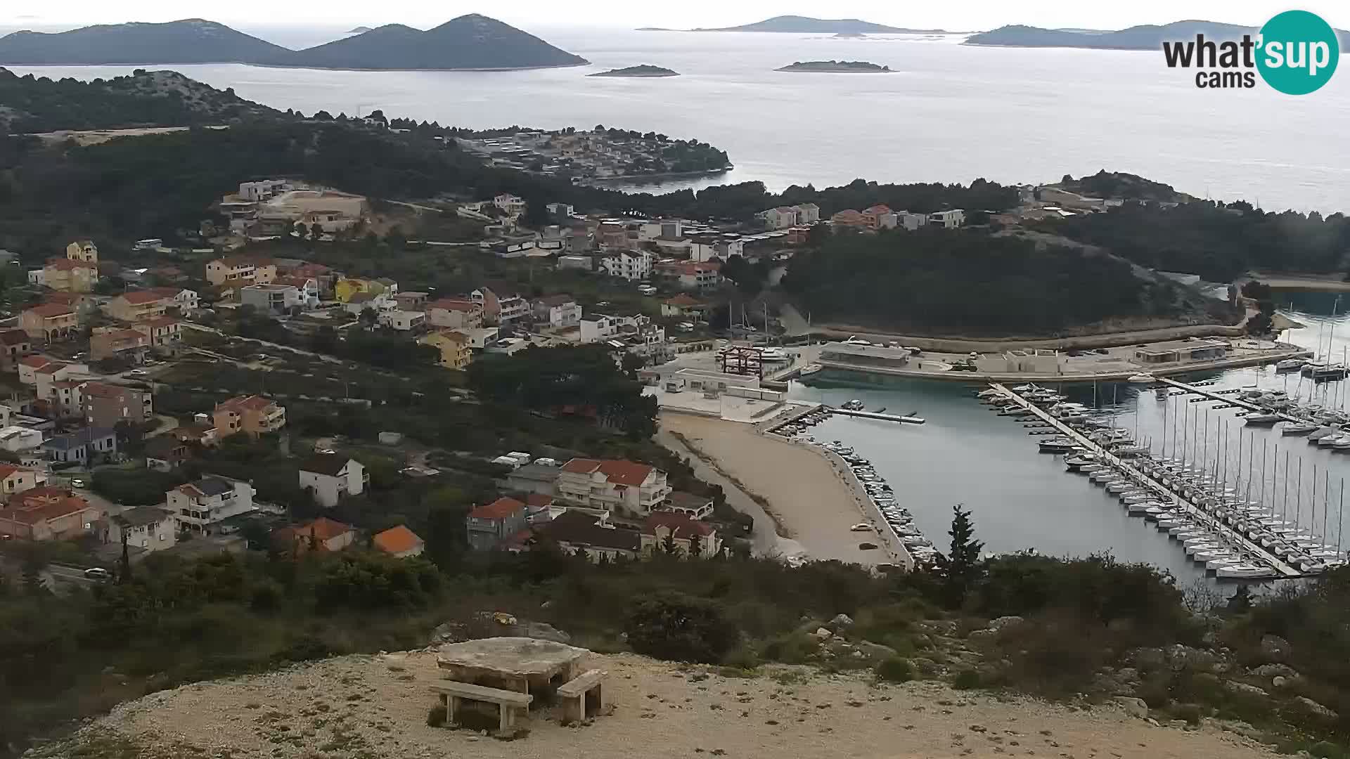 Webcam Pakoštane – Drage – Kornati – Vransko Jezero