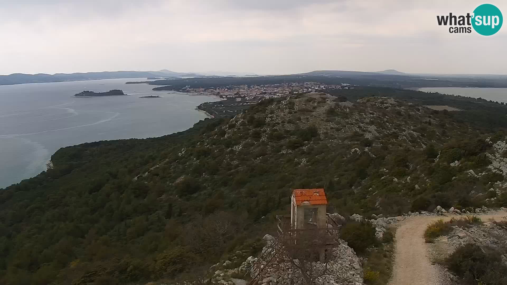 Webcam Pakoštane – Drage – Kornati – Vransko Jezero