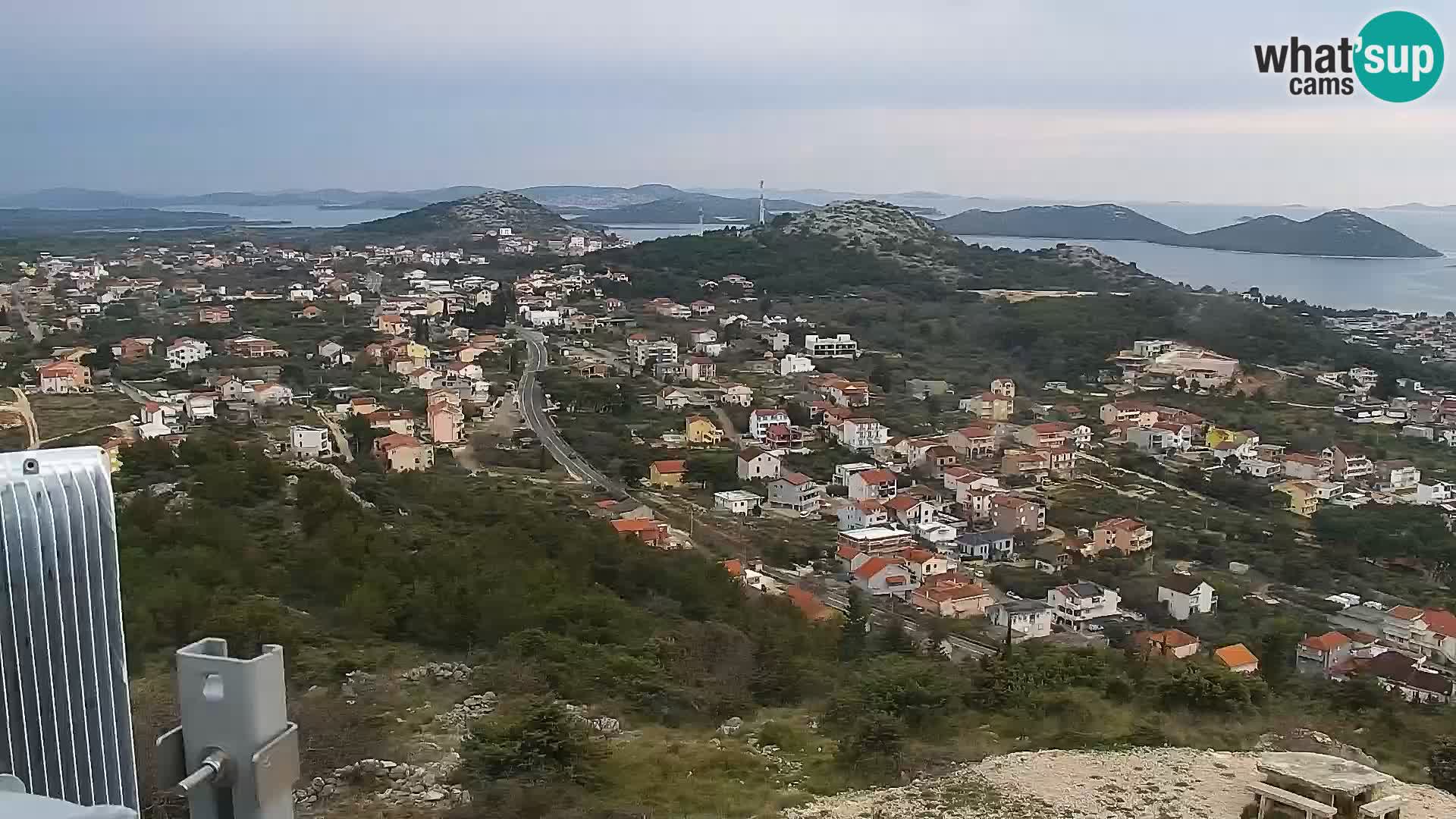 Webcam Pakoštane – Drage – Kornati – Vransko Jezero