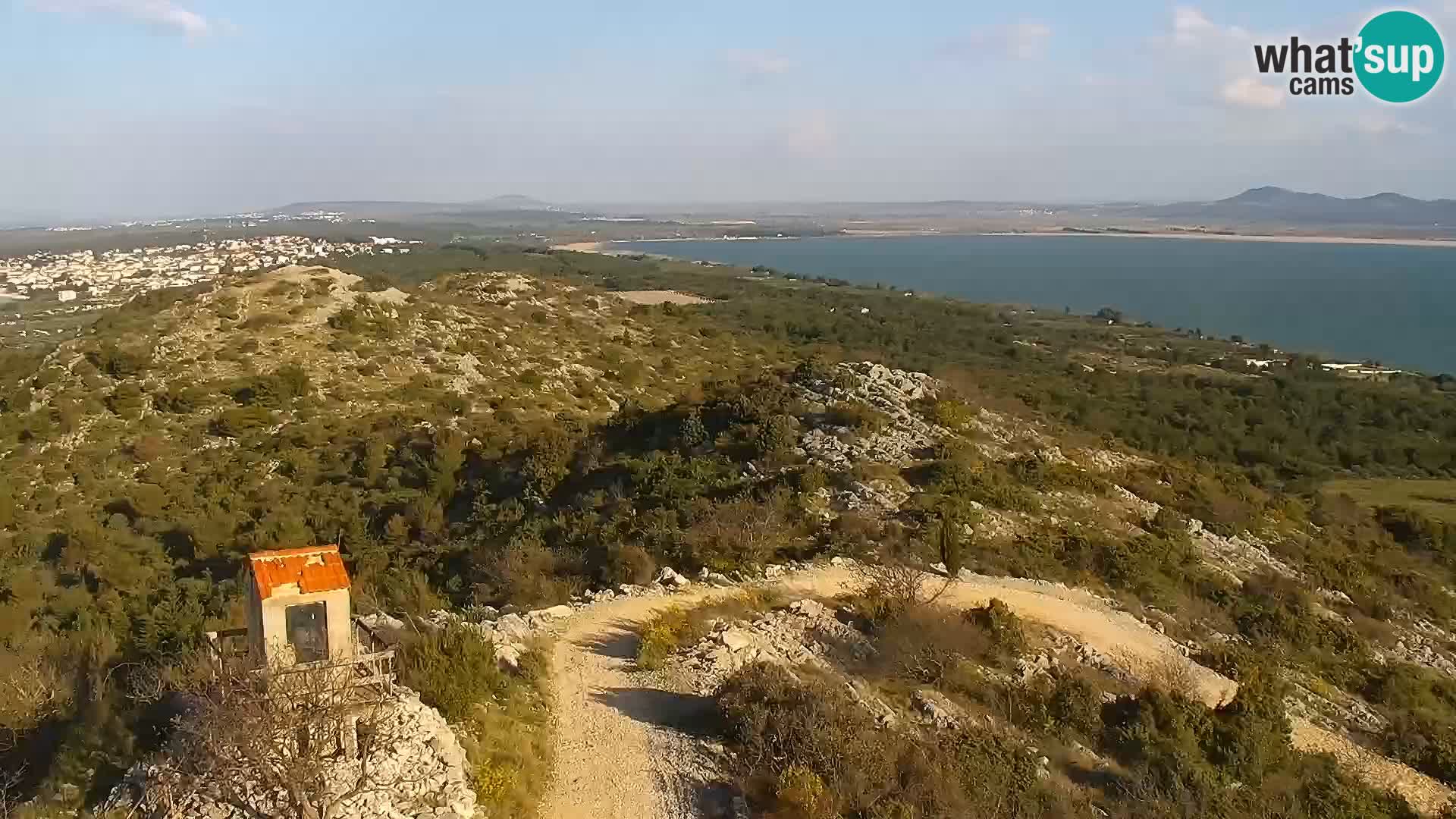 Webcam Pakoštane – Drage – Kornati – Vransko Jezero
