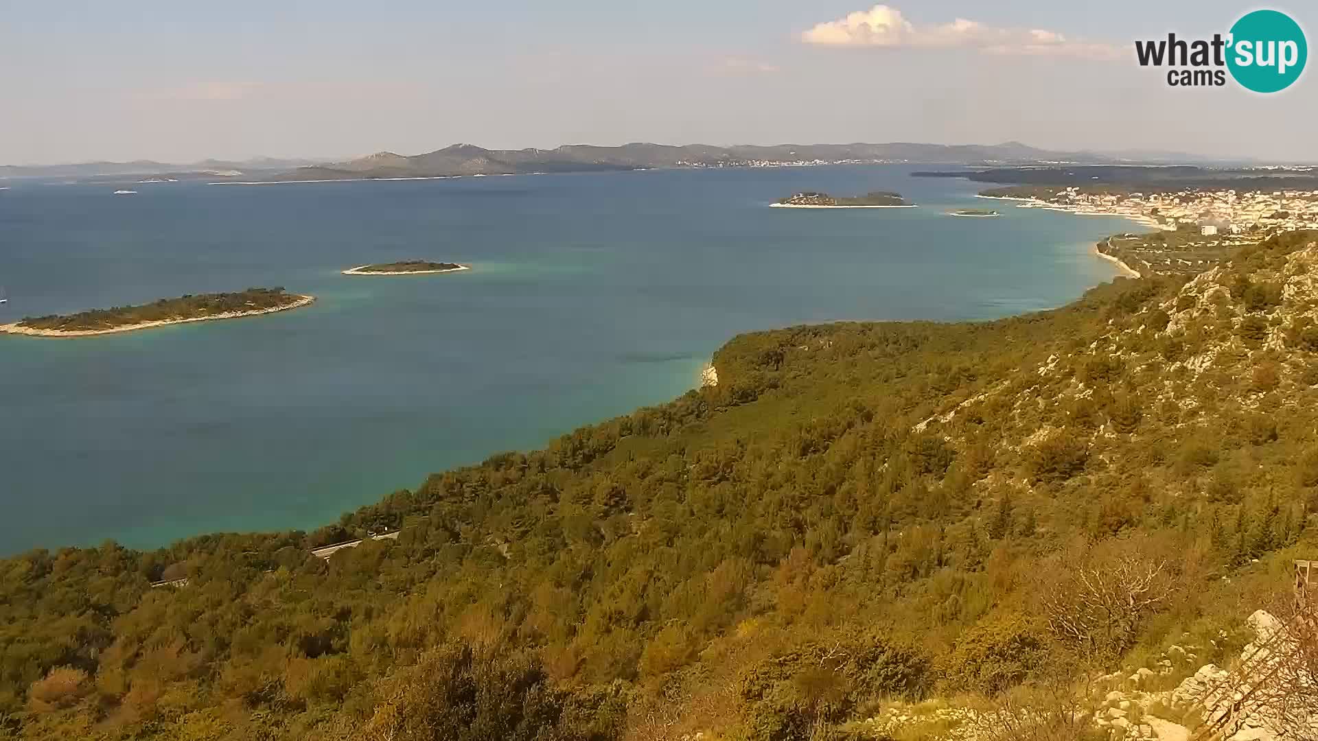 Web kamere Pakoštane – Drage – Kornati – Vransko Jezero