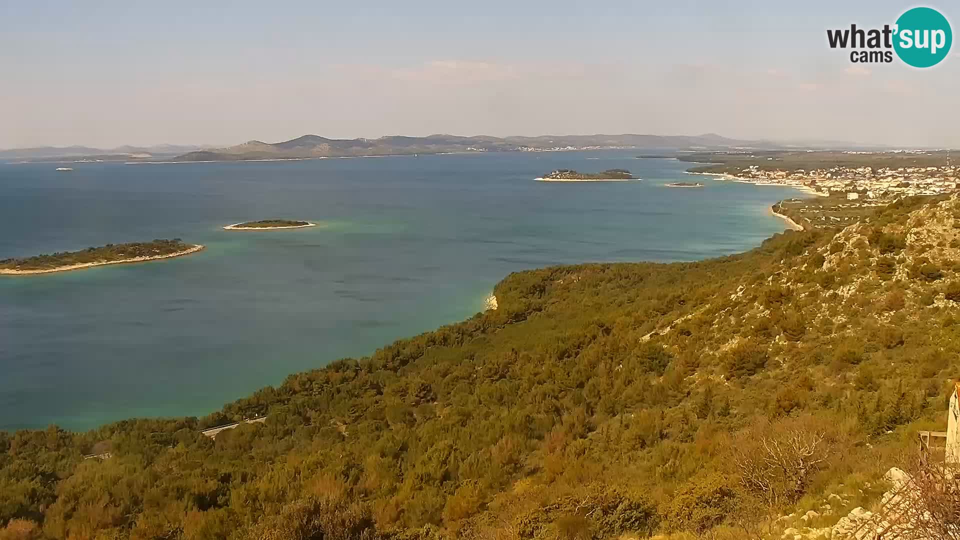 Live cam Pakoštane – Drage – Kornati – Vransko Jezero