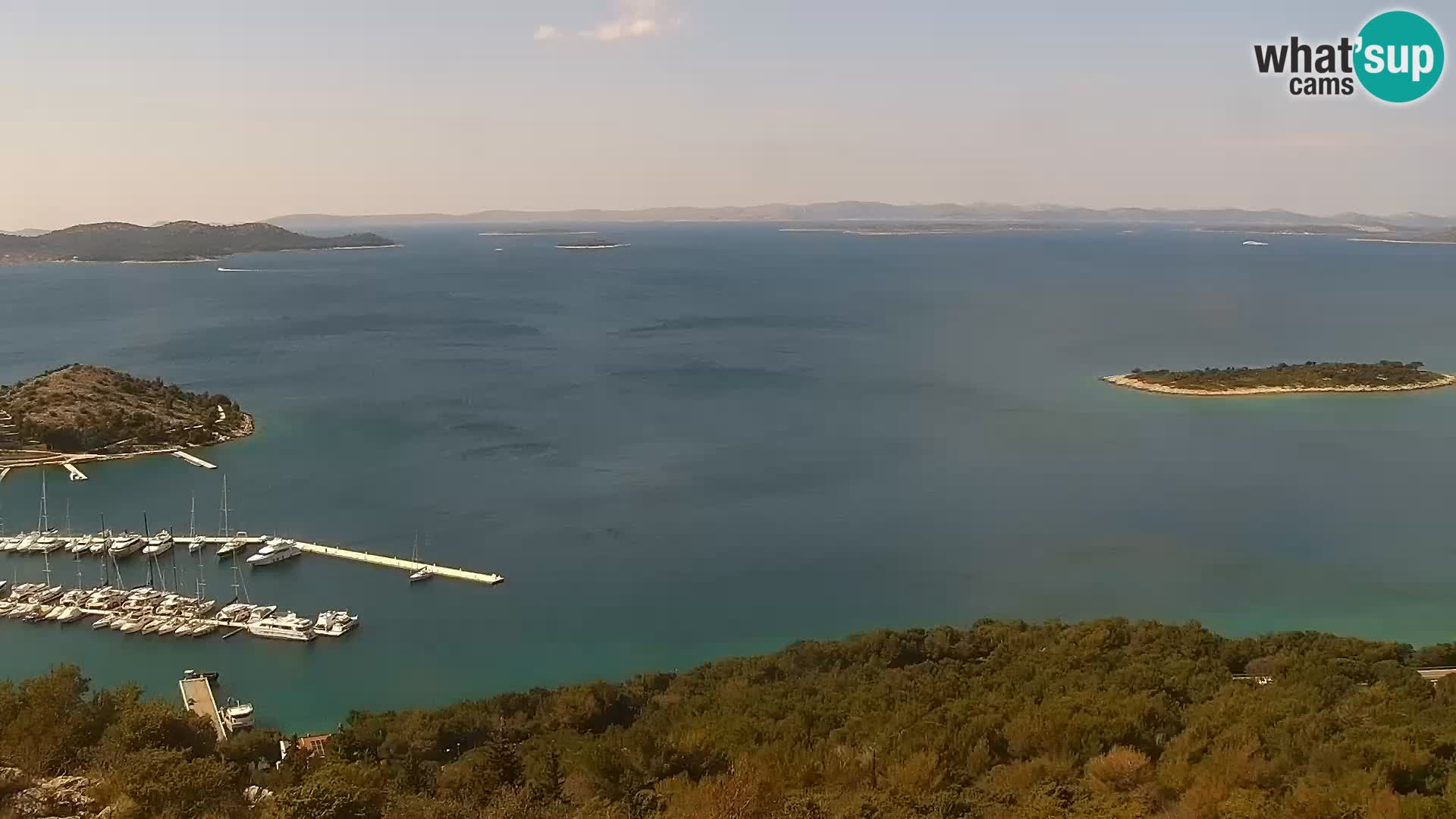 Live cam Pakoštane – Drage – Kornati – Vransko Jezero
