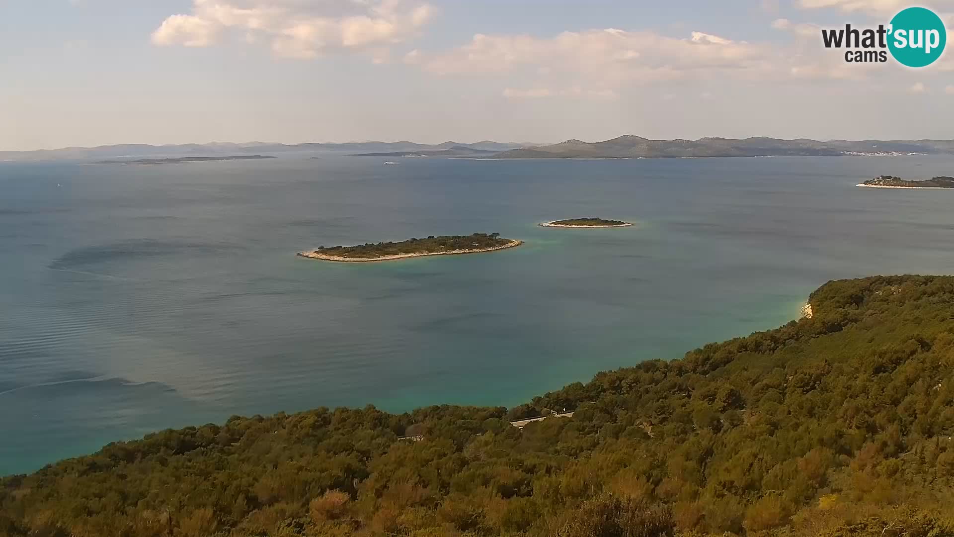 Live cam Pakoštane – Drage – Kornati – Vransko Jezero