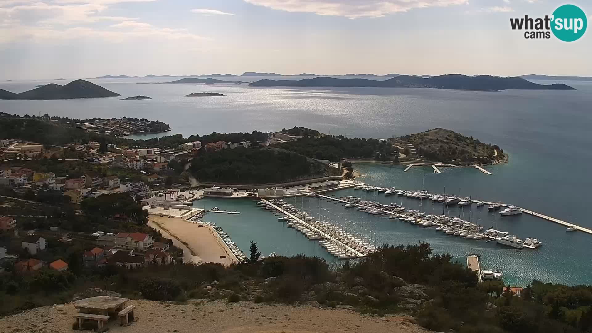 Livecam Pakoštane – Drage – Kornati – Vransko Jezero