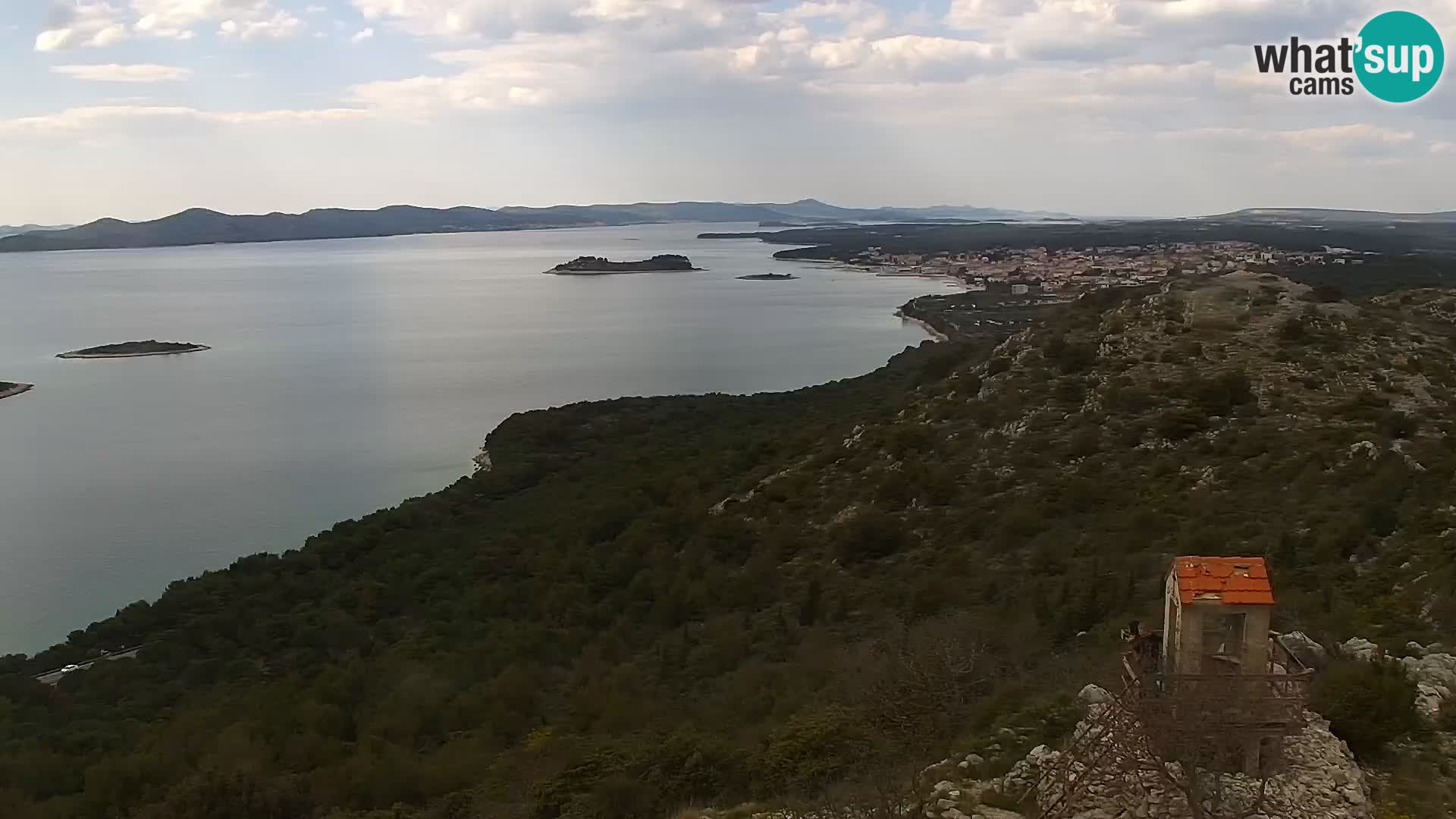 Livecam Pakoštane – Drage – Kornati – Vransko Jezero