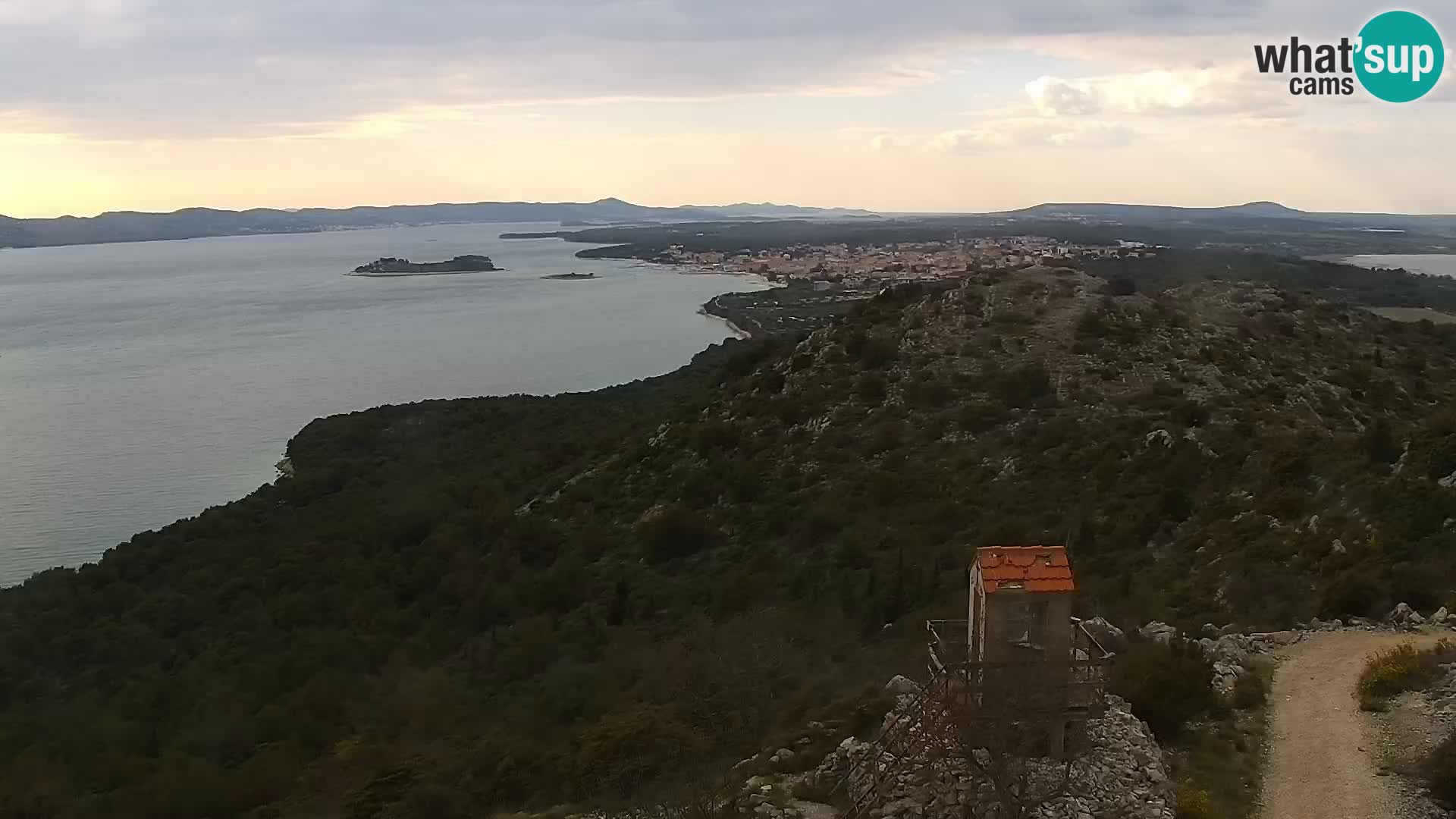 Webcam Pakoštane – Drage – Kornati – Vransko Jezero