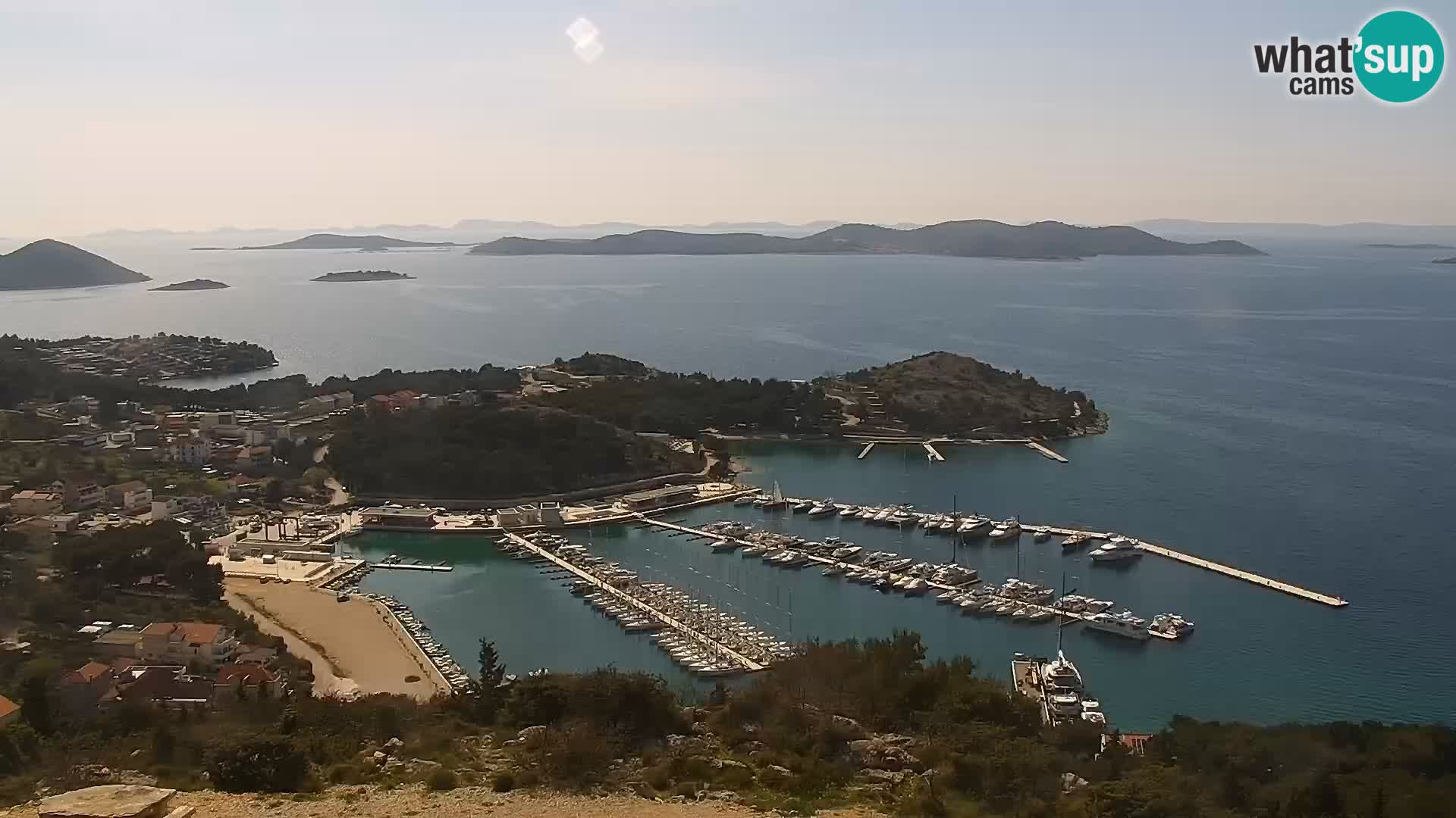 Webcam Pakoštane – Drage – Kornati – Vransko Jezero