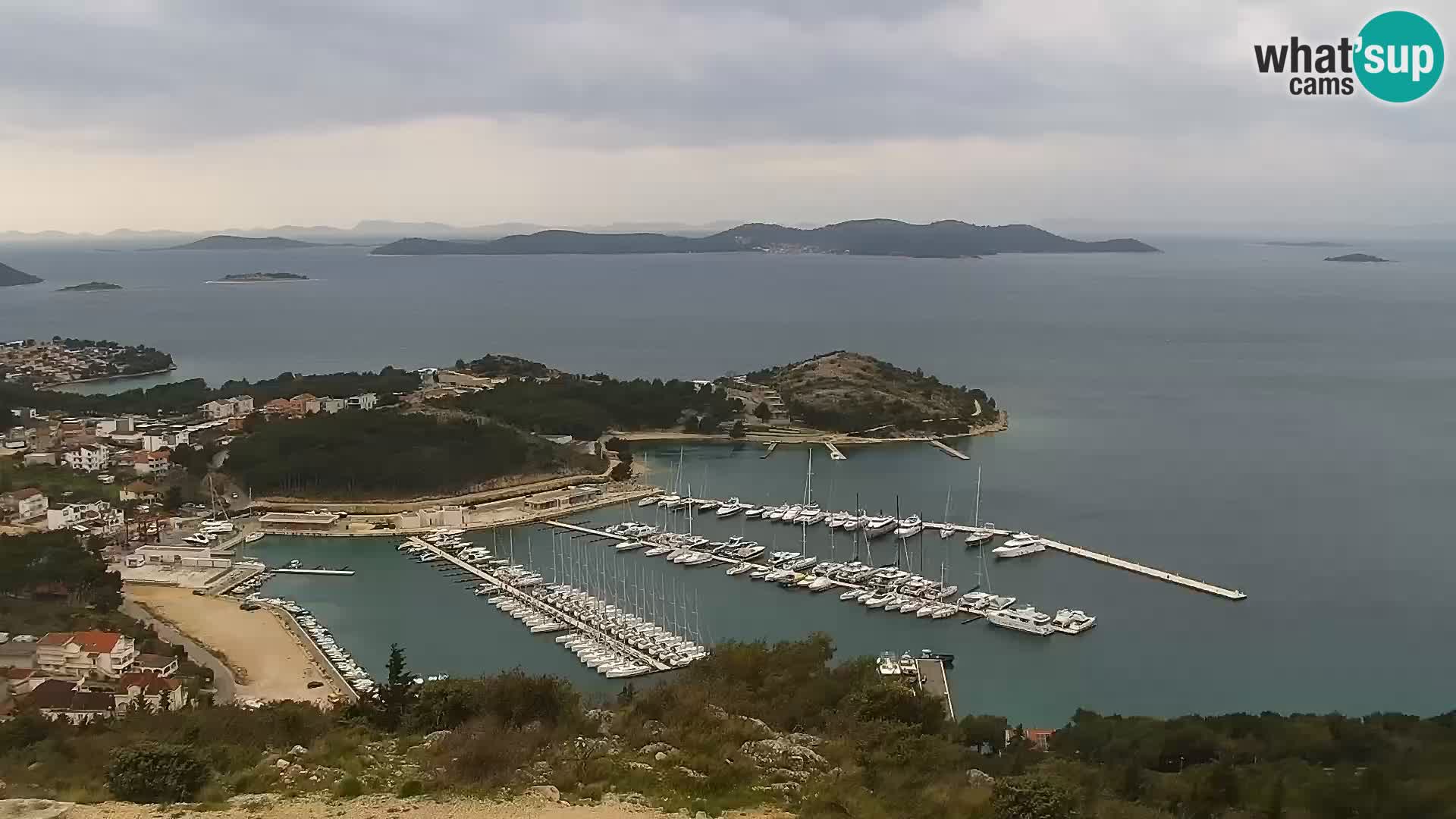 Webcam Pakoštane – Drage – Kornati – Vransko Jezero