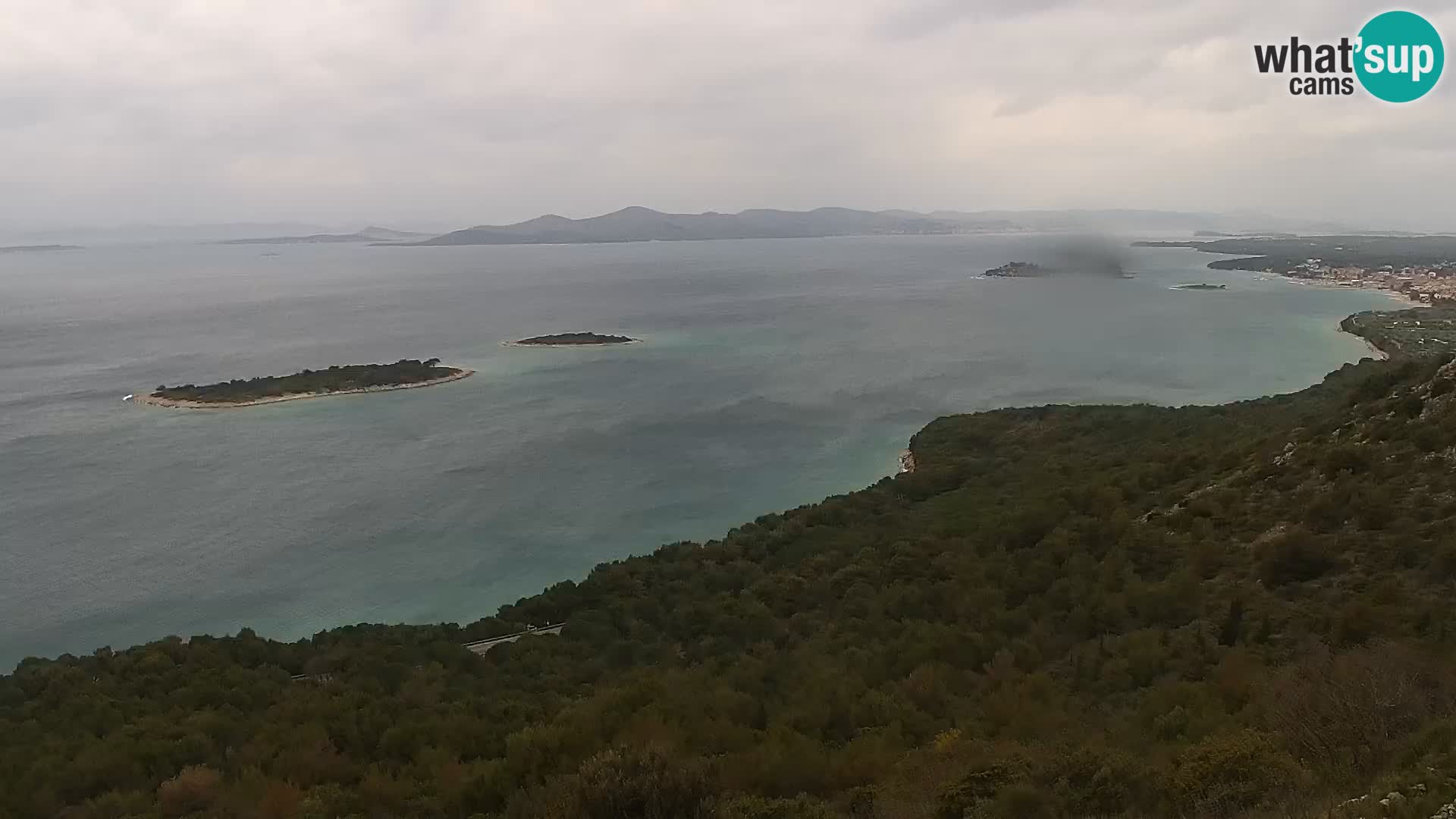 Livecam Pakoštane – Drage – Kornati – Vransko Jezero