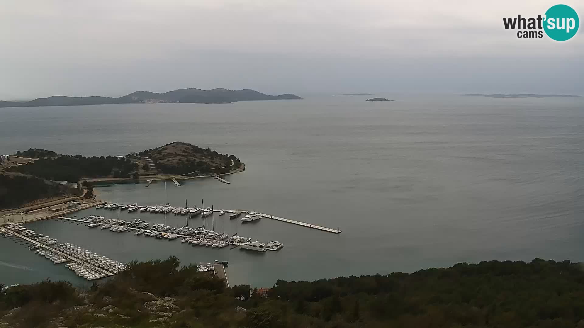 Webcam Pakoštane – Drage – Kornati – Vransko Jezero