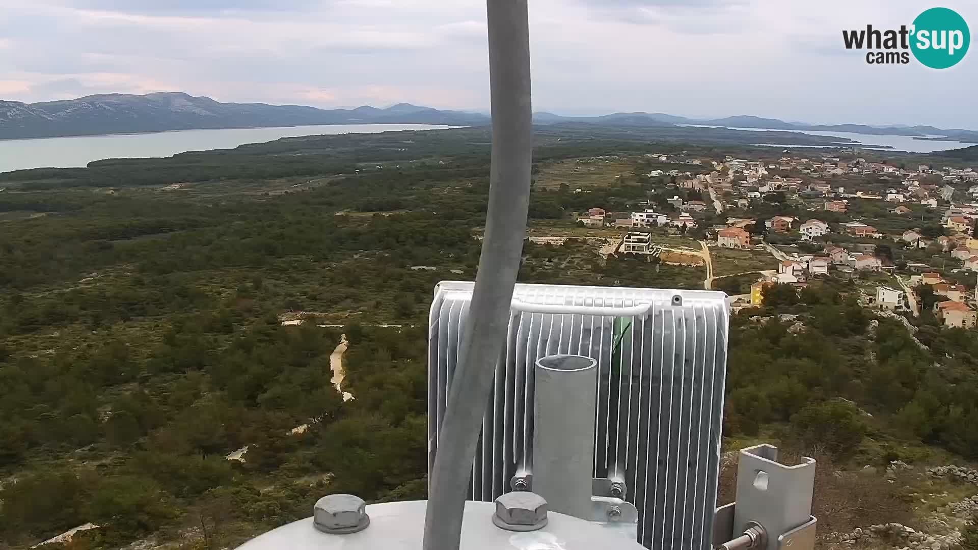 Webcam Pakoštane – Drage – Kornati – Vransko Jezero