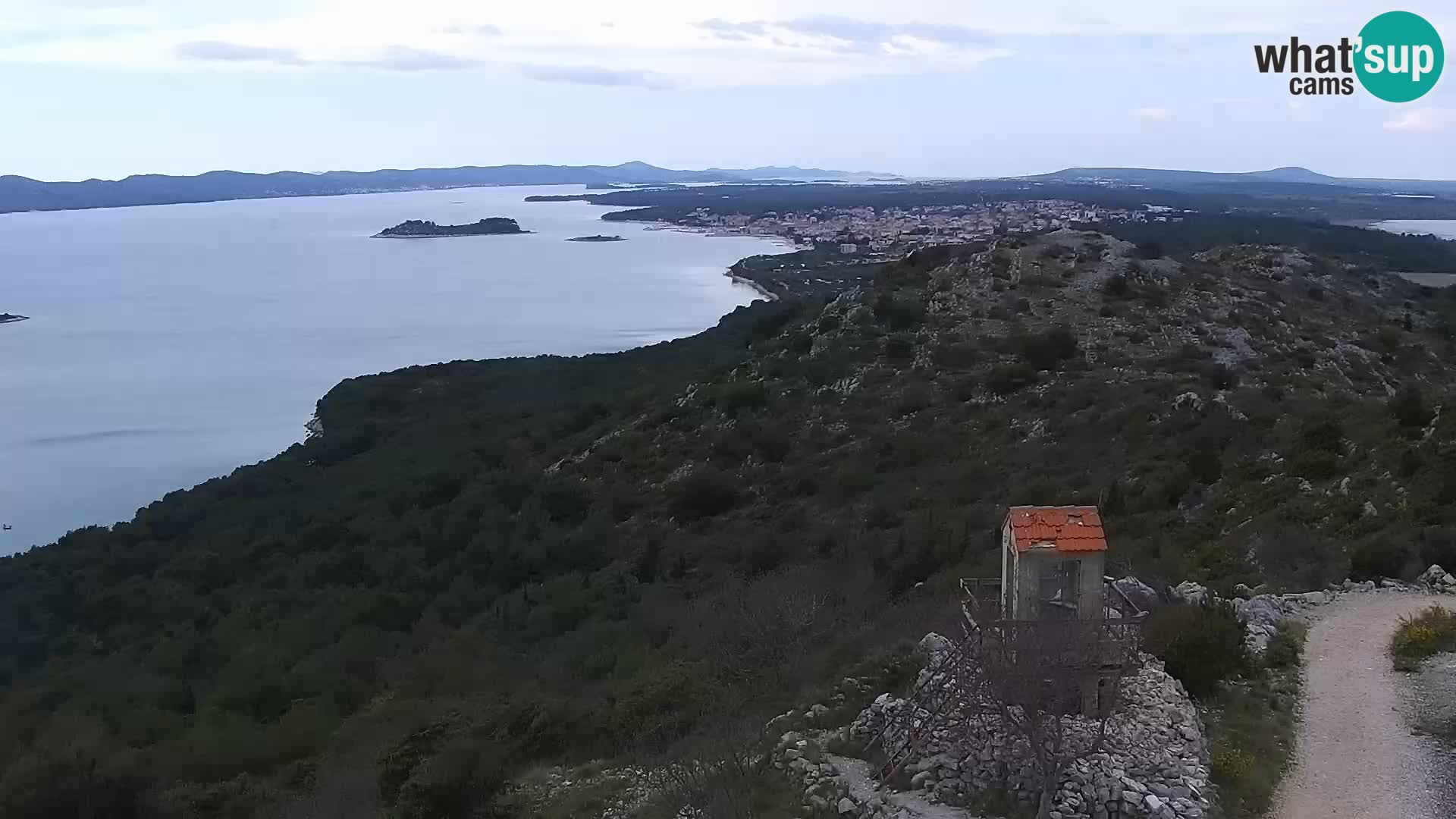 Live cam Pakoštane – Drage – Kornati – Vransko Jezero