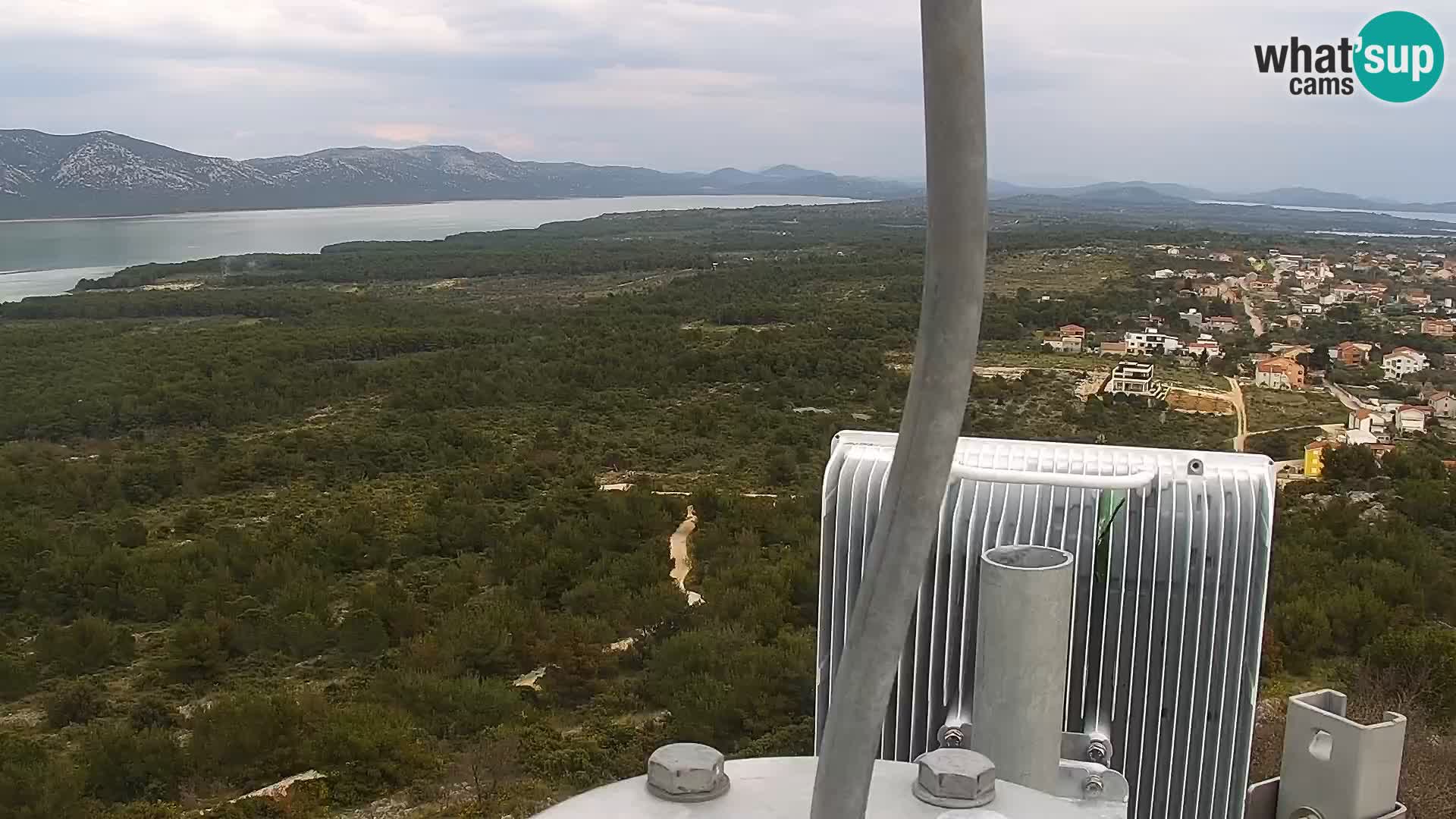Webcam Pakoštane – Drage – Kornati – Vransko Jezero