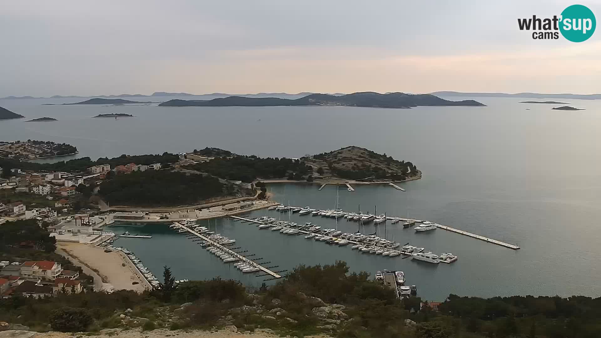 Webcam Pakoštane – Drage – Kornati – Vransko Jezero