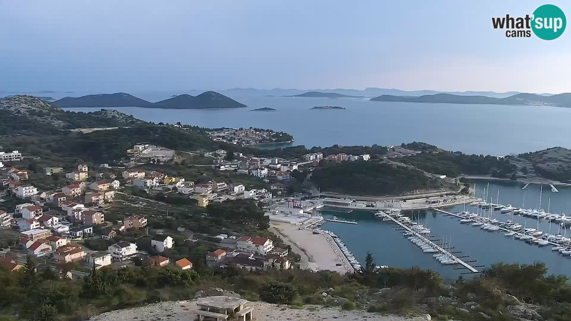 Webcam Pakoštane – Drage – Kornati – Vransko Jezero