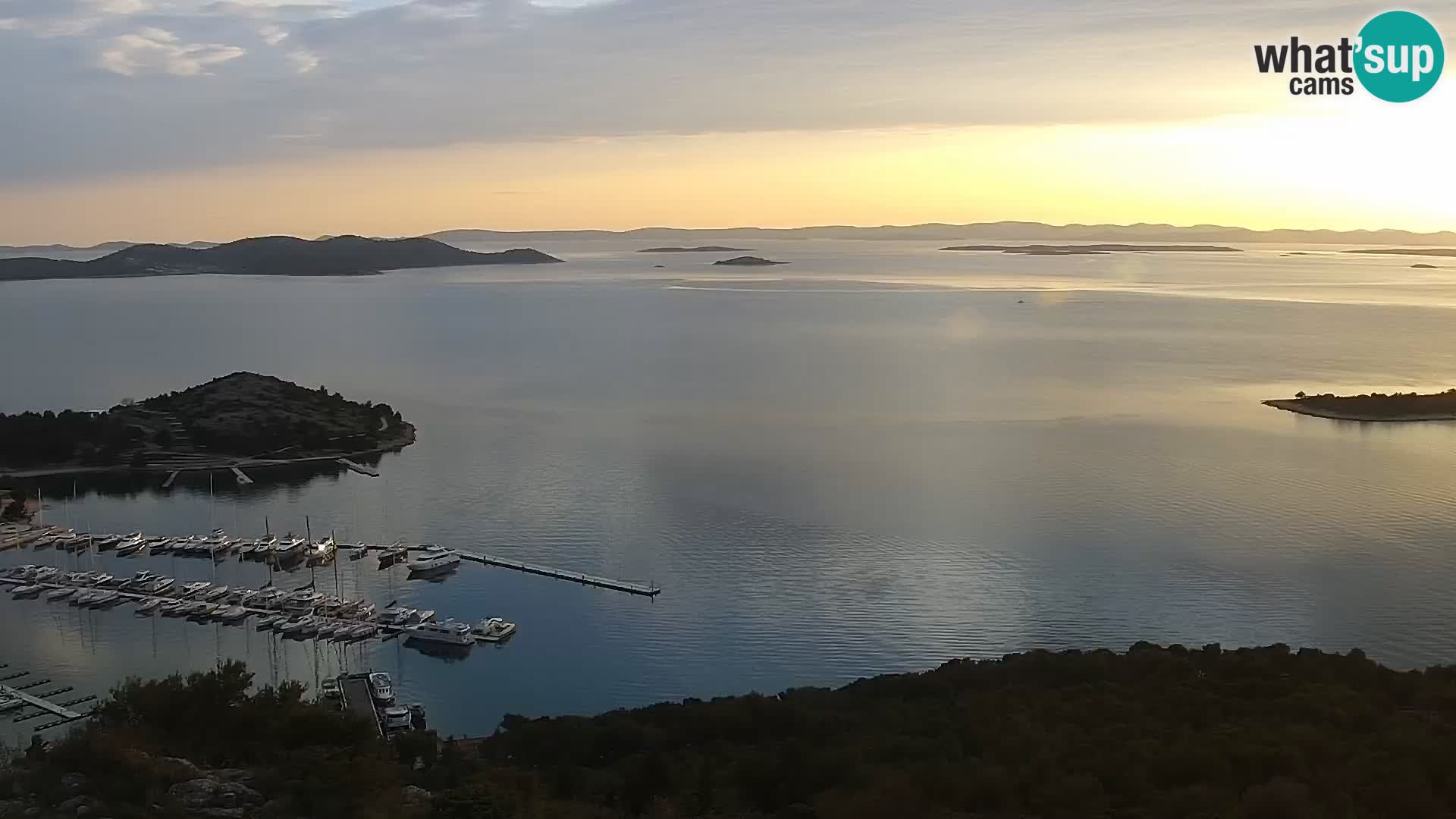 Webcam Pakoštane – Drage – Kornati – Vransko Jezero