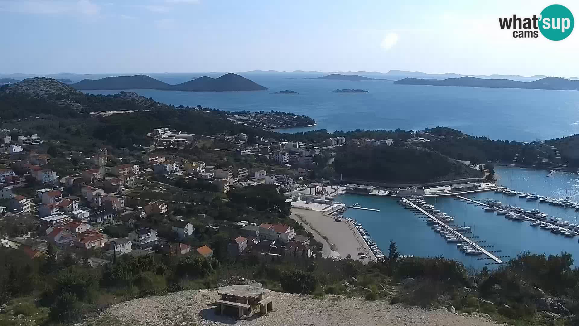 Livecam Pakoštane – Drage – Kornati – Vransko Jezero