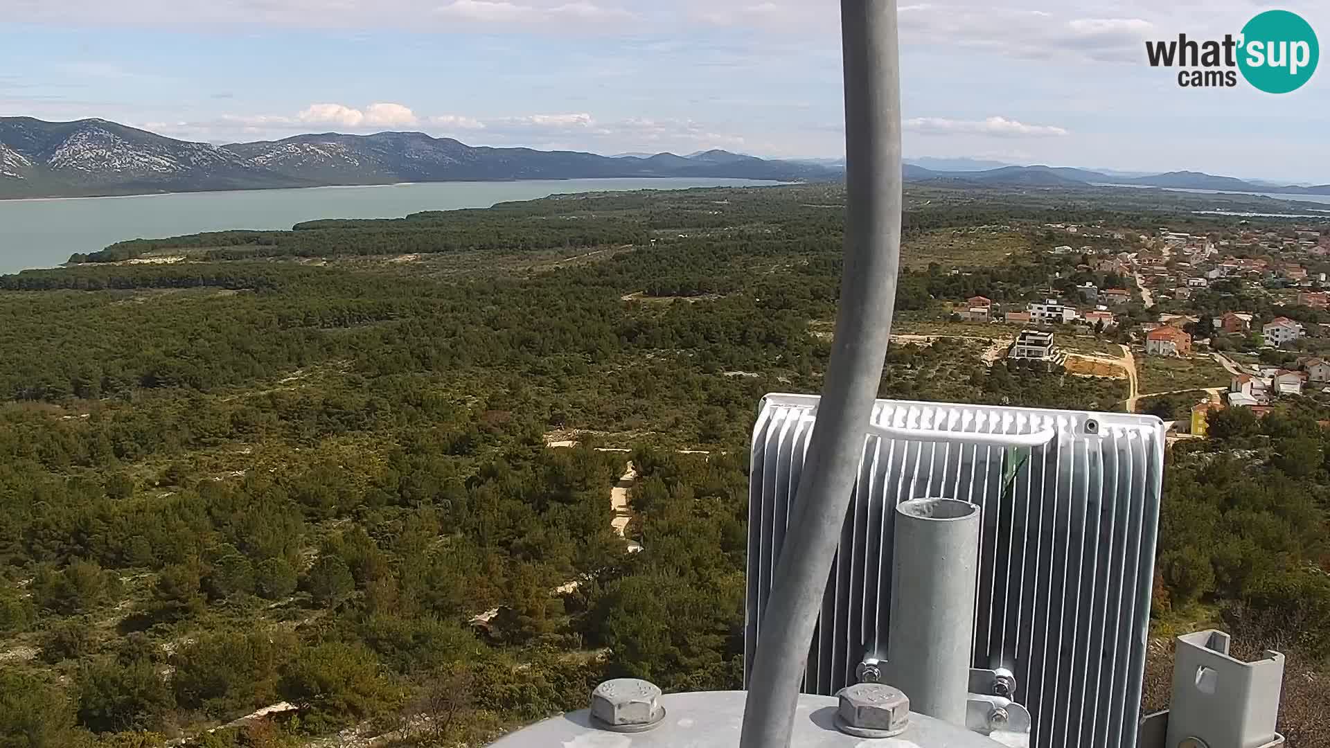 Webcam Pakoštane – Drage – Kornati – Vransko Jezero