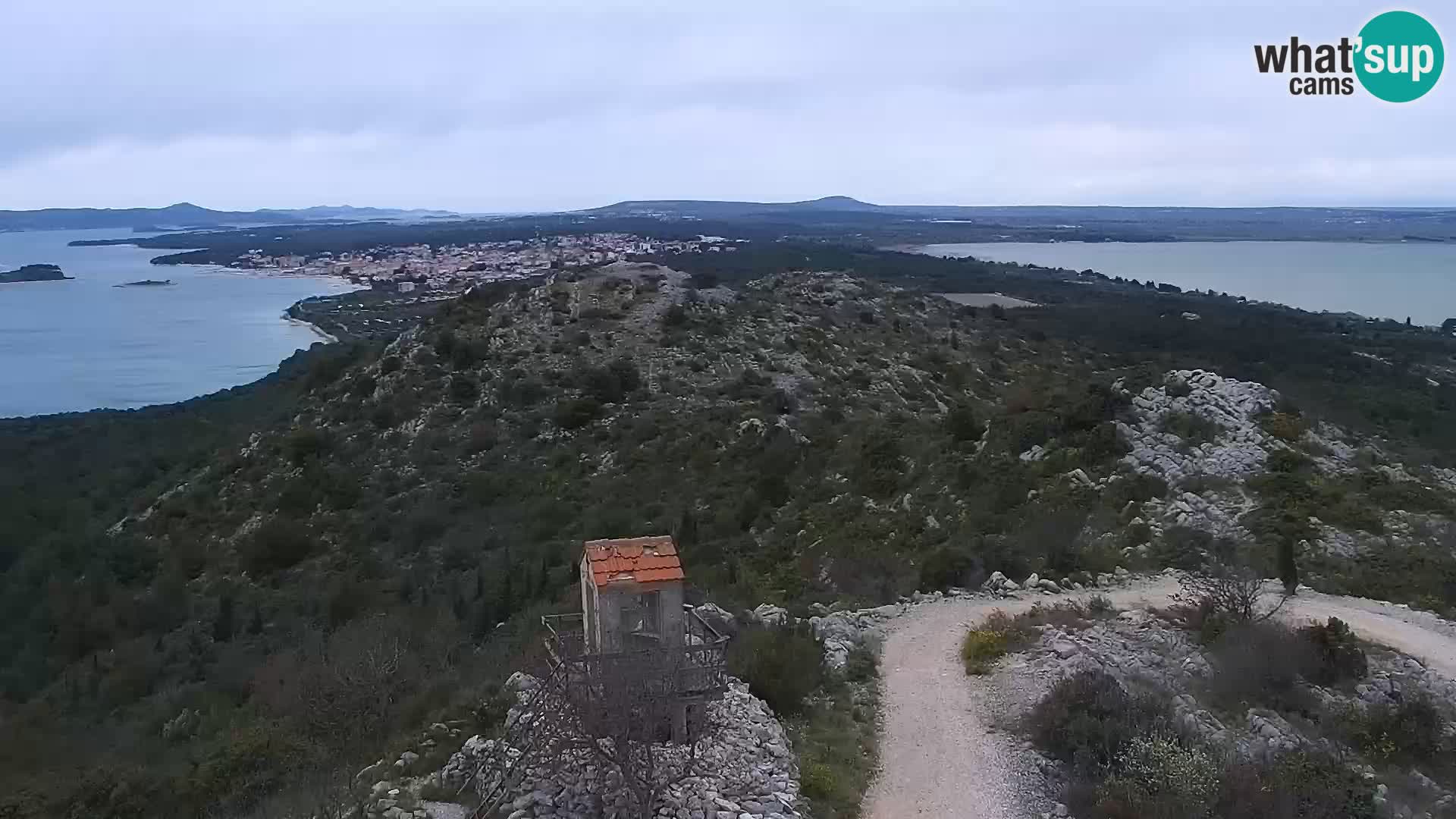 Webcam Pakoštane – Drage – Kornati – Vransko Jezero