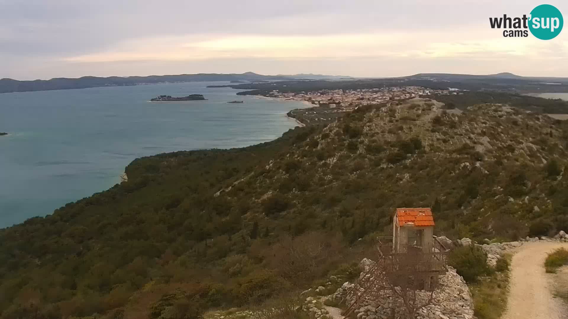 Live cam Pakoštane – Drage – Kornati – Vransko Jezero