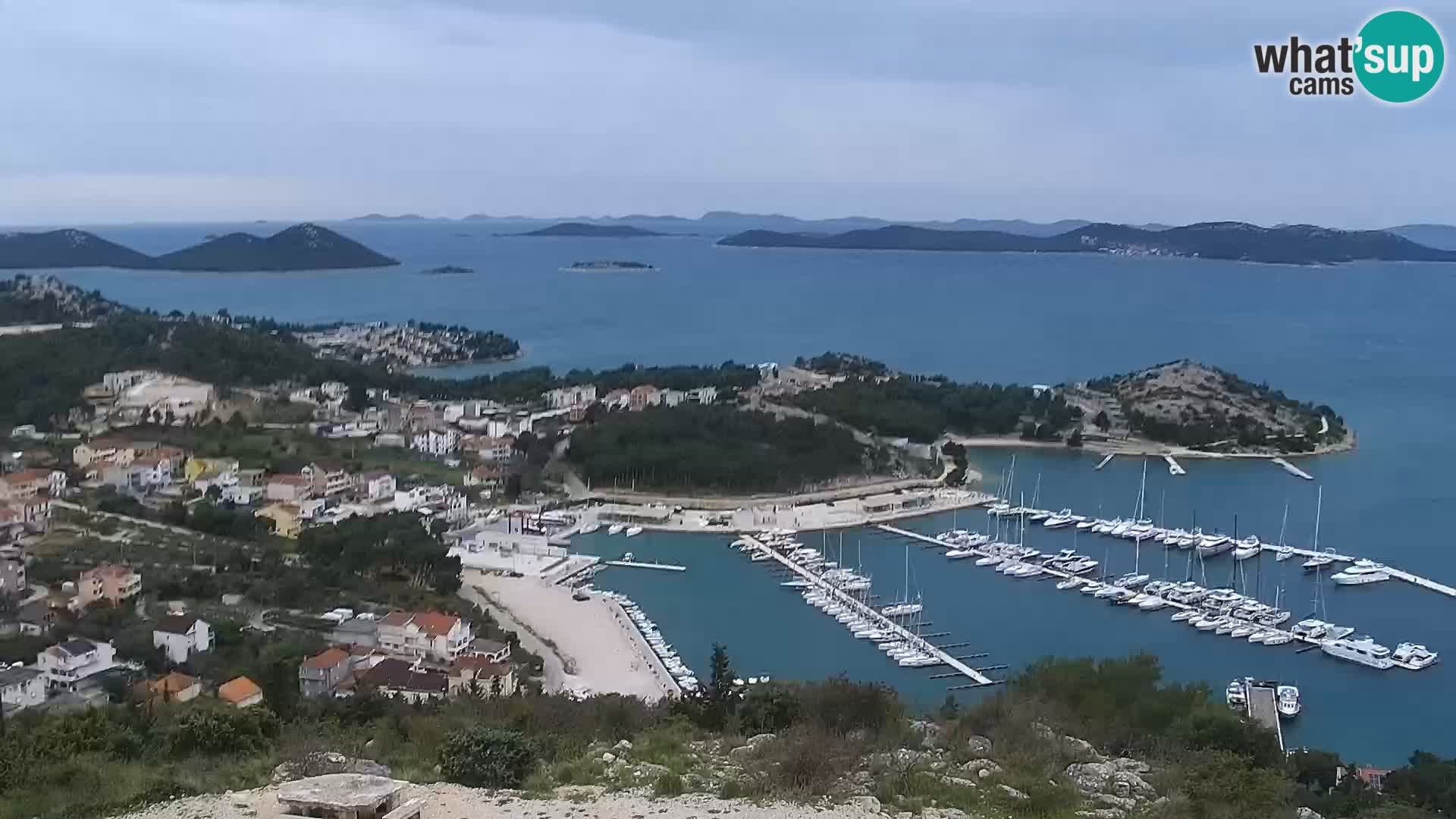 Webcam Pakoštane – Drage – Kornati – Vransko Jezero
