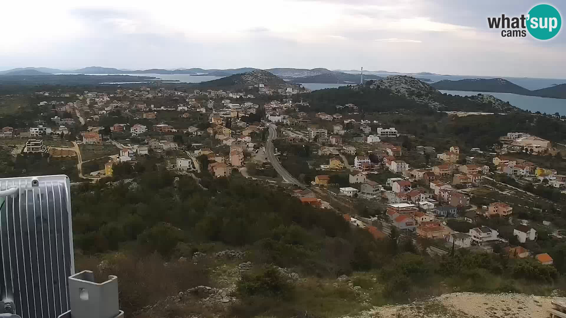 Webcam Pakoštane – Drage – Kornati – Vransko Jezero
