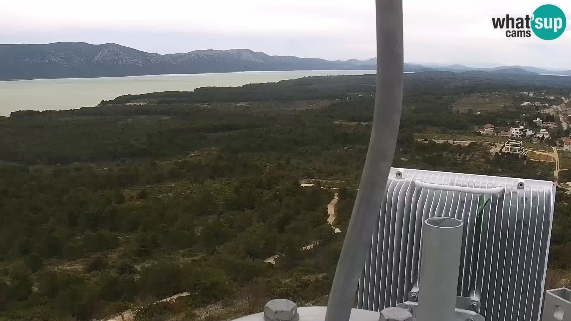 Webcam Pakoštane – Drage – Kornati – Vransko Jezero