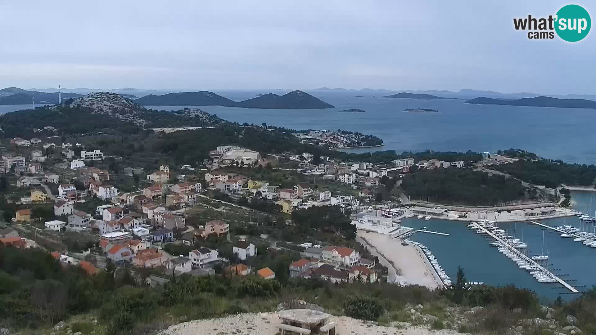 Livecam Pakoštane – Drage – Kornati – Vransko Jezero