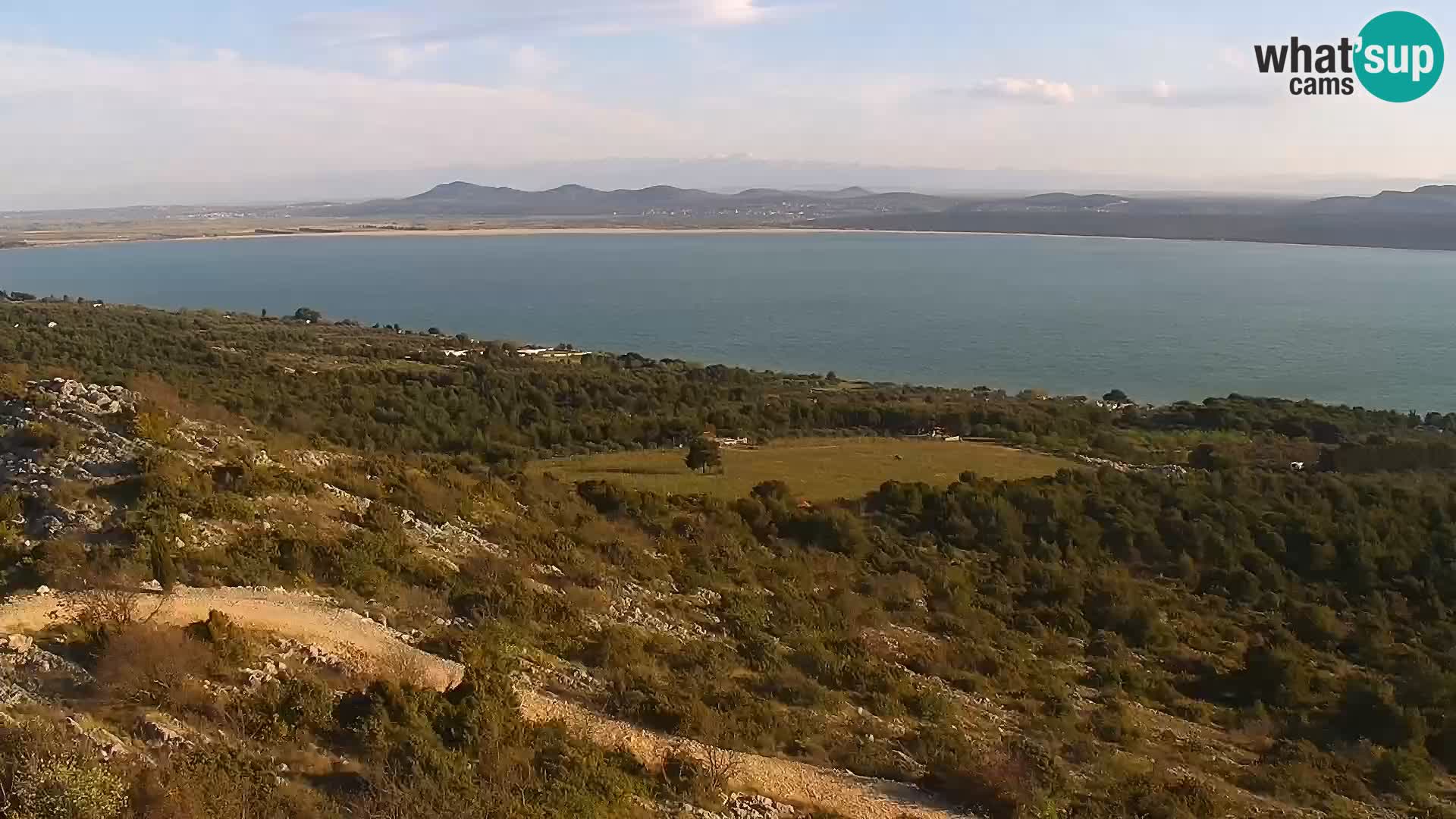 Webcam Pakoštane – Drage – Kornati – Vransko Jezero