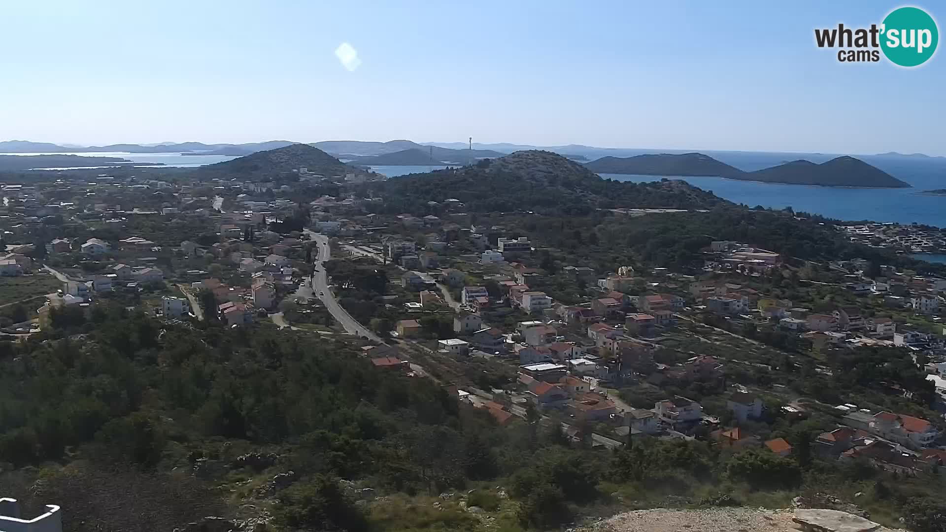 Webcam Pakoštane – Drage – Kornati – Vransko Jezero