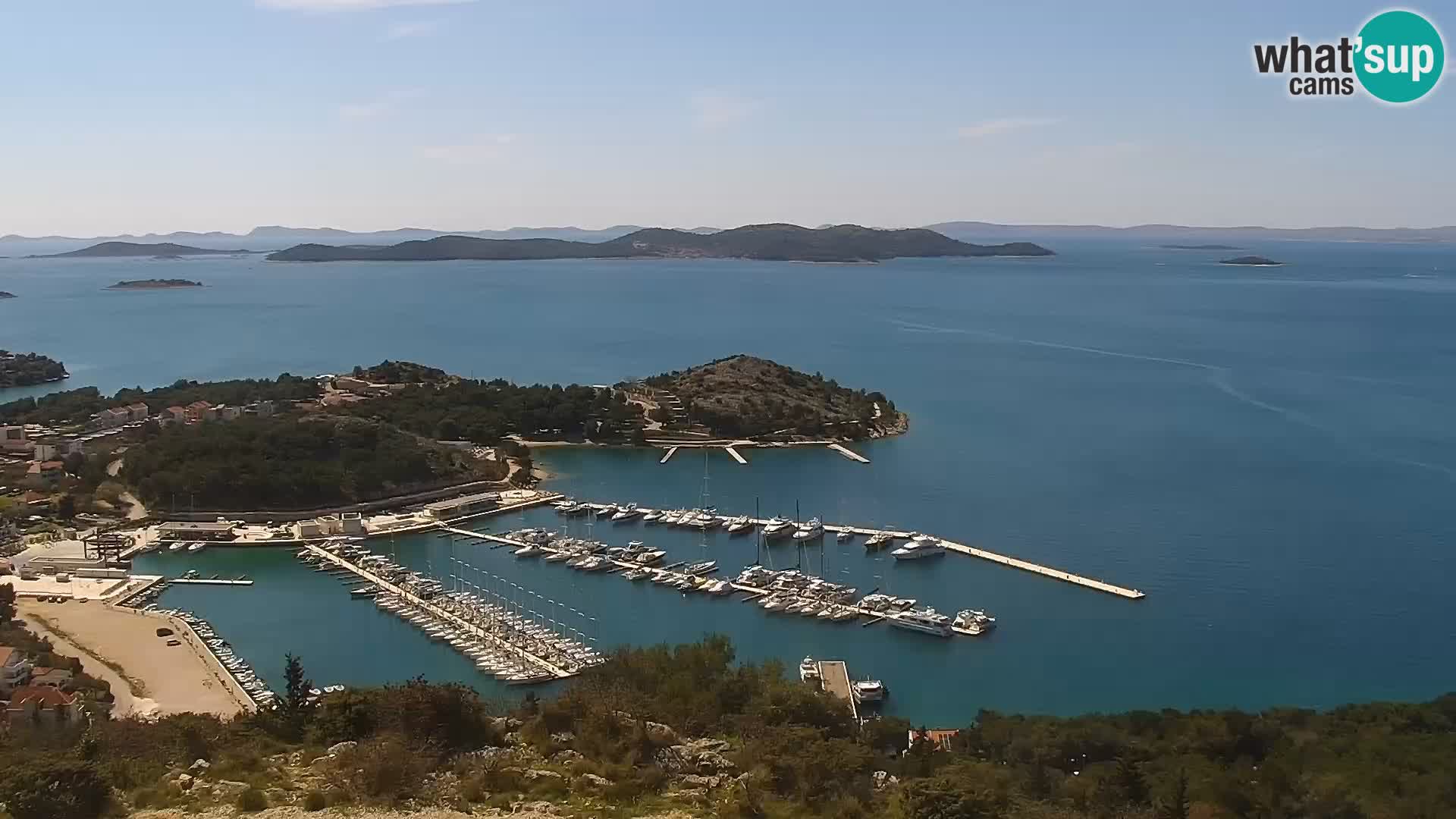 Livecam Pakoštane – Drage – Kornati – Vransko Jezero
