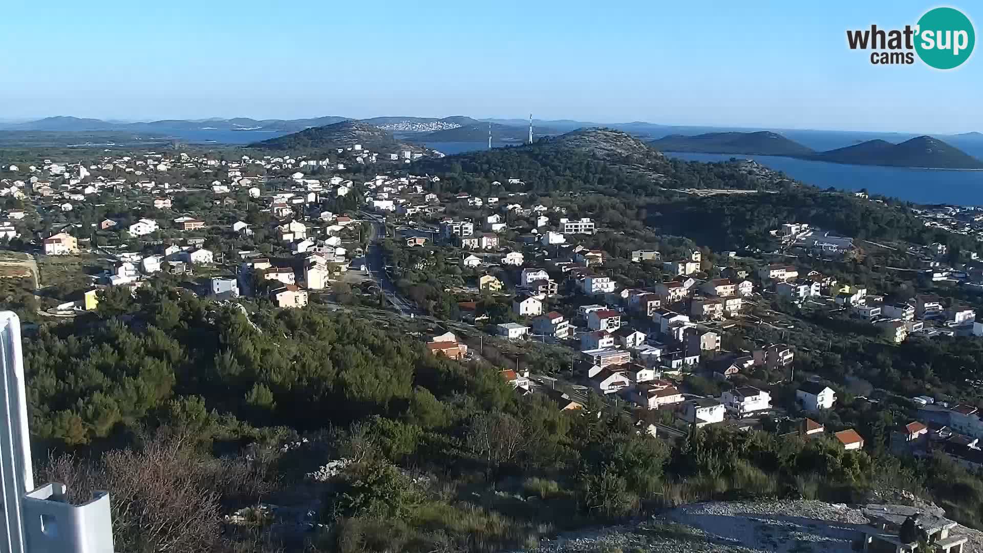 Webcam Pakoštane – Drage – Kornati – Vransko Jezero