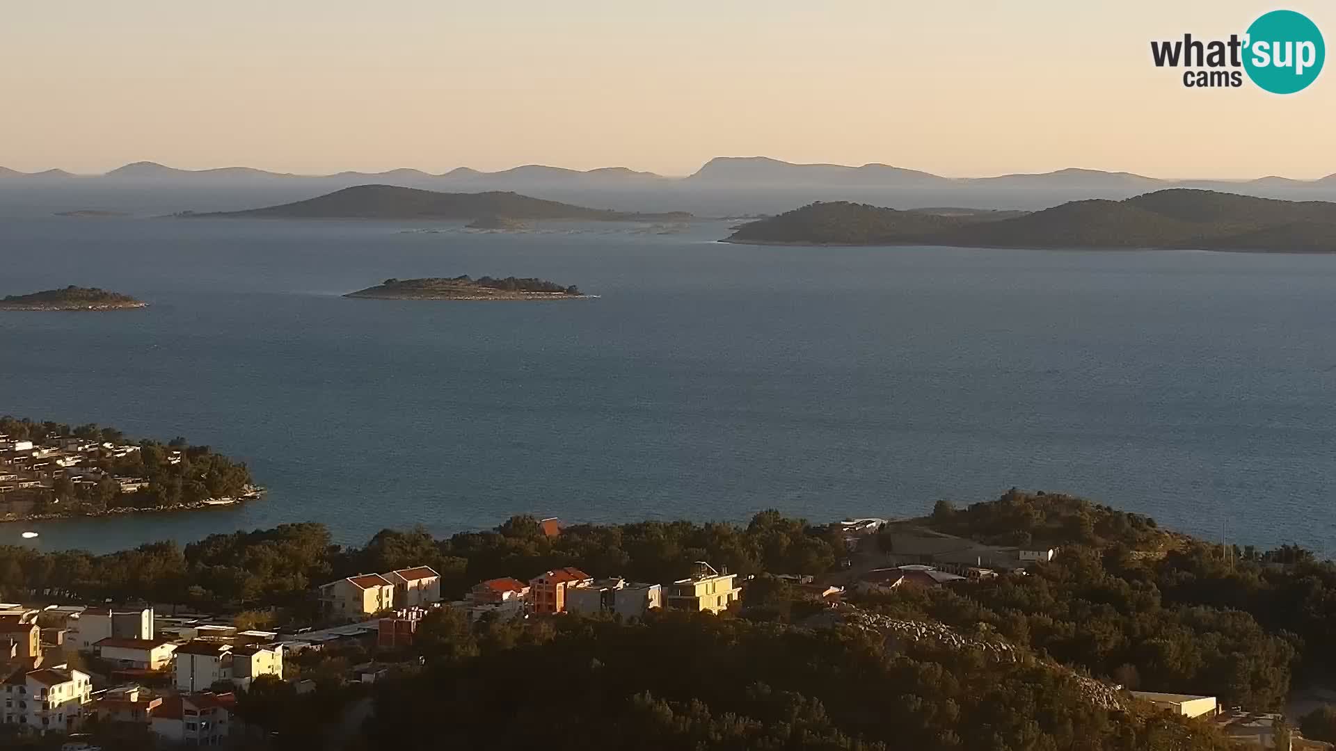 Webcam Pakoštane – Drage – Kornati – Vransko Jezero
