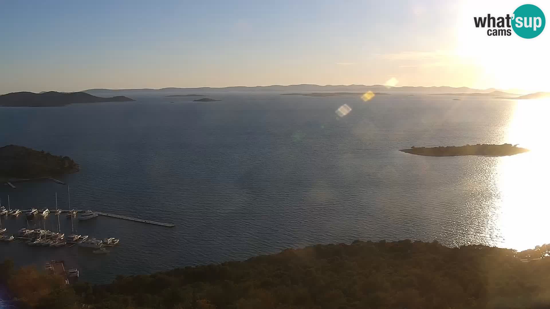 Webcam Pakoštane – Drage – Kornati – Vransko Jezero