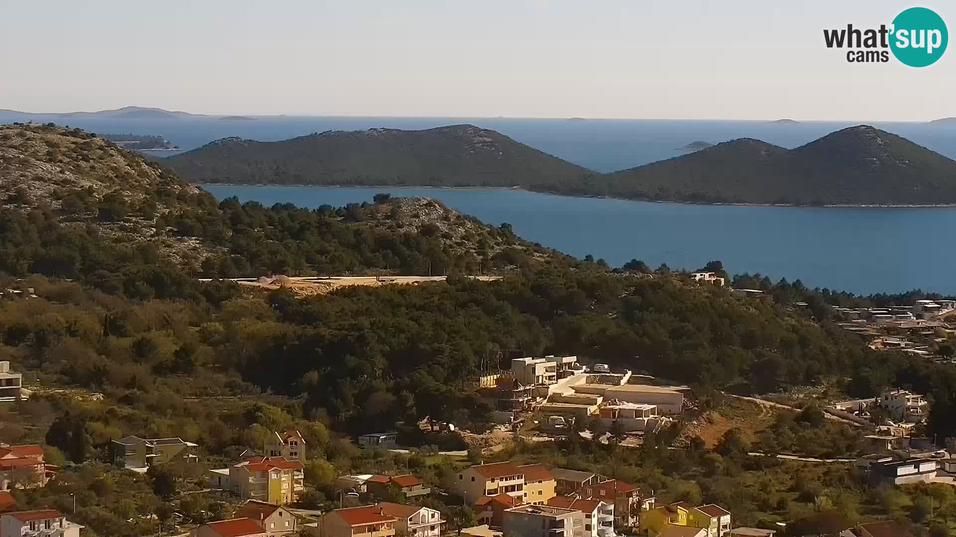 Webcam Pakoštane – Drage – Kornati – Vransko Jezero