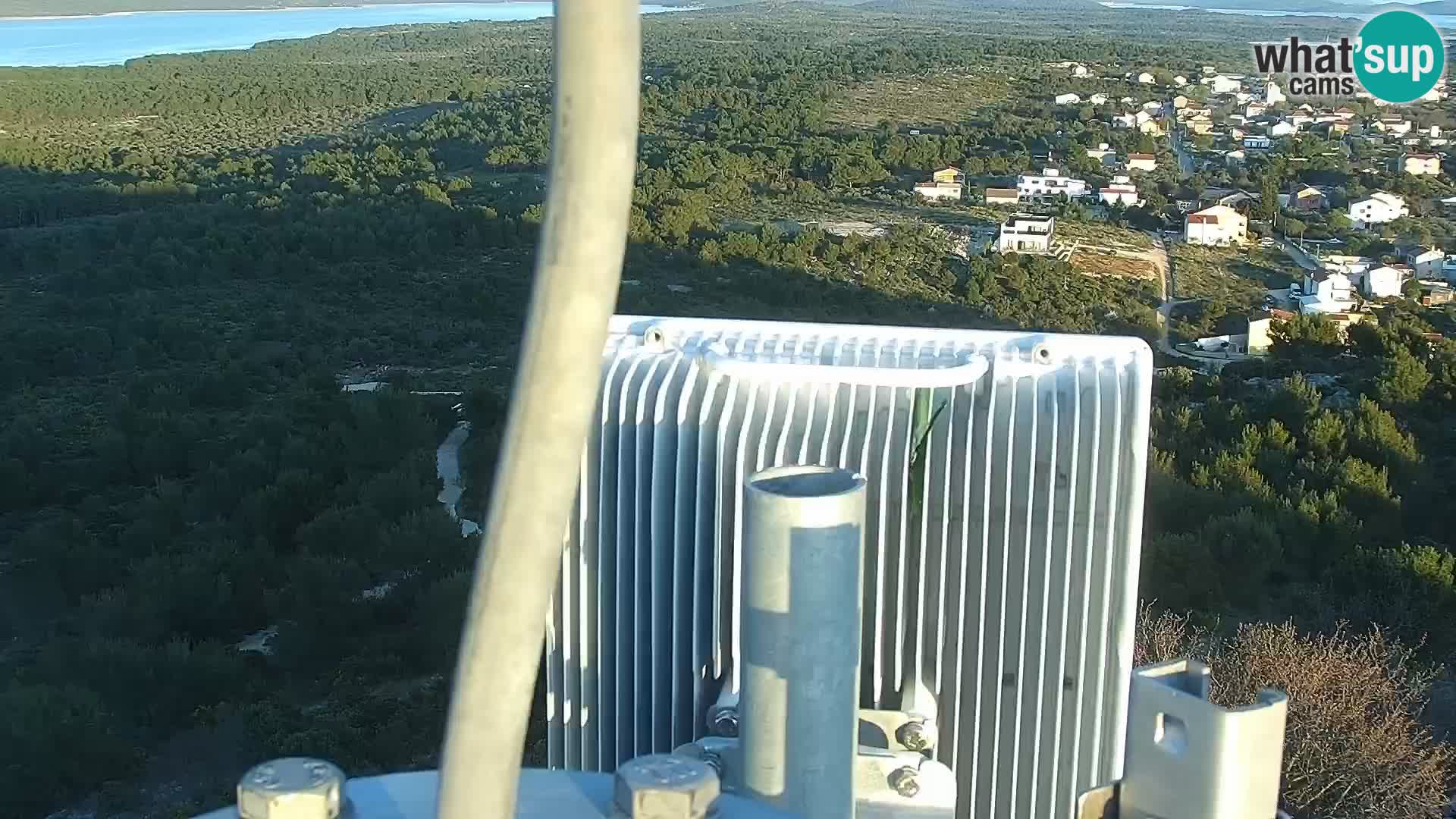 Spletna kamera Pakoštane – Drage – Kornati – Vransko Jezero