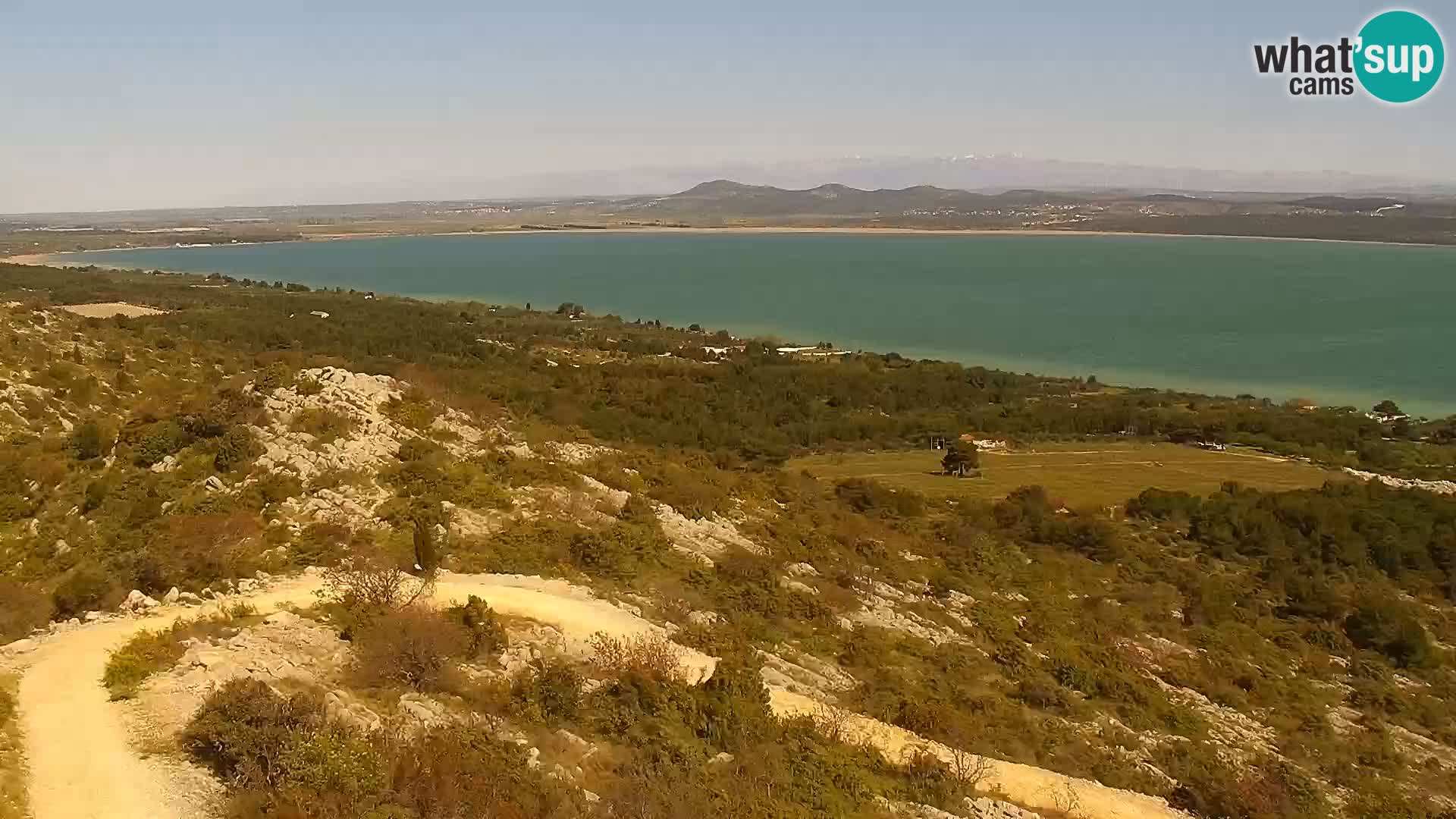 Webcam Pakoštane – Drage – Kornati – Vransko Jezero