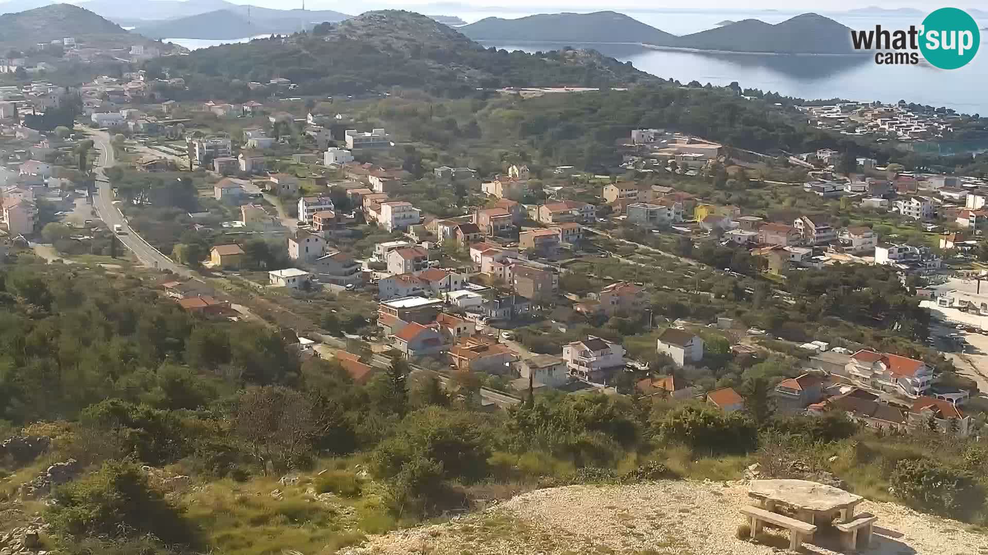 Webcam Pakoštane – Drage – Kornati – Vransko Jezero