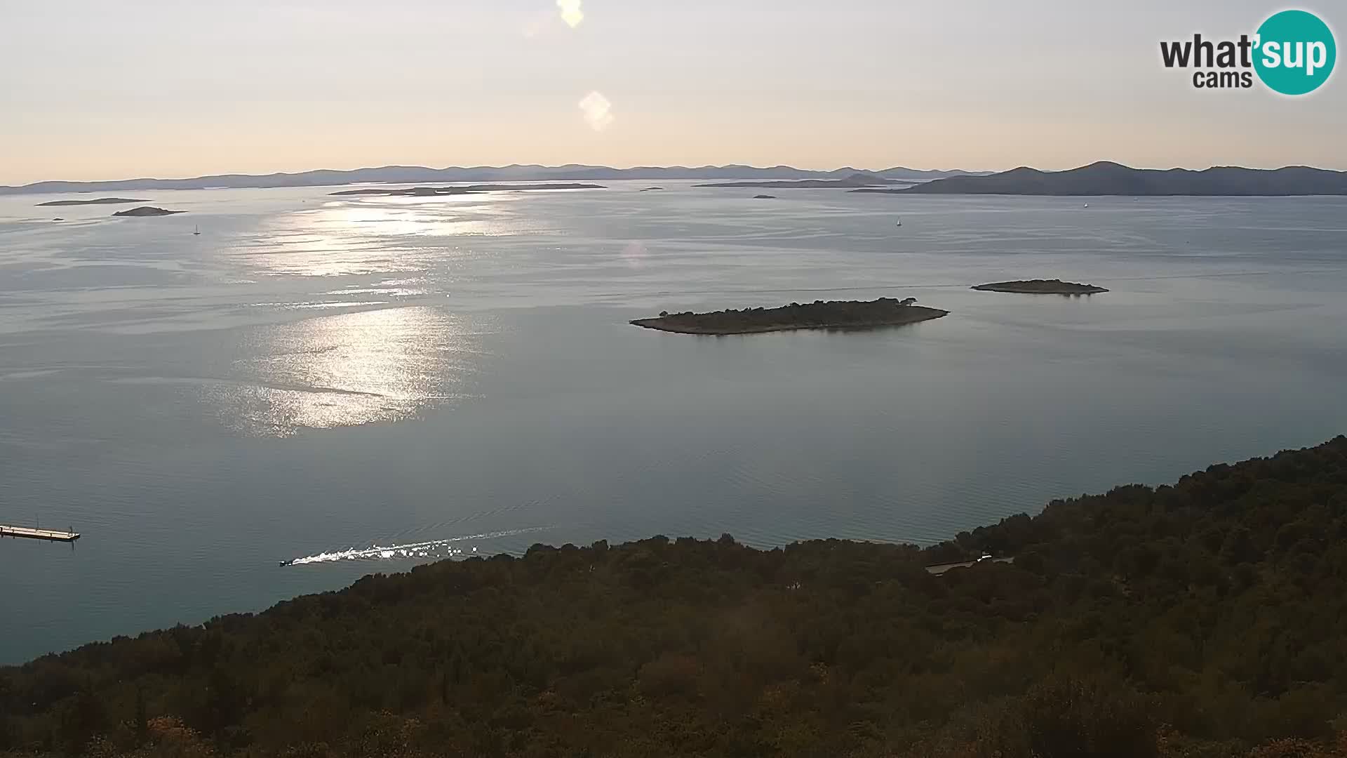 Livecam Pakoštane – Drage – Kornati – Vransko Jezero