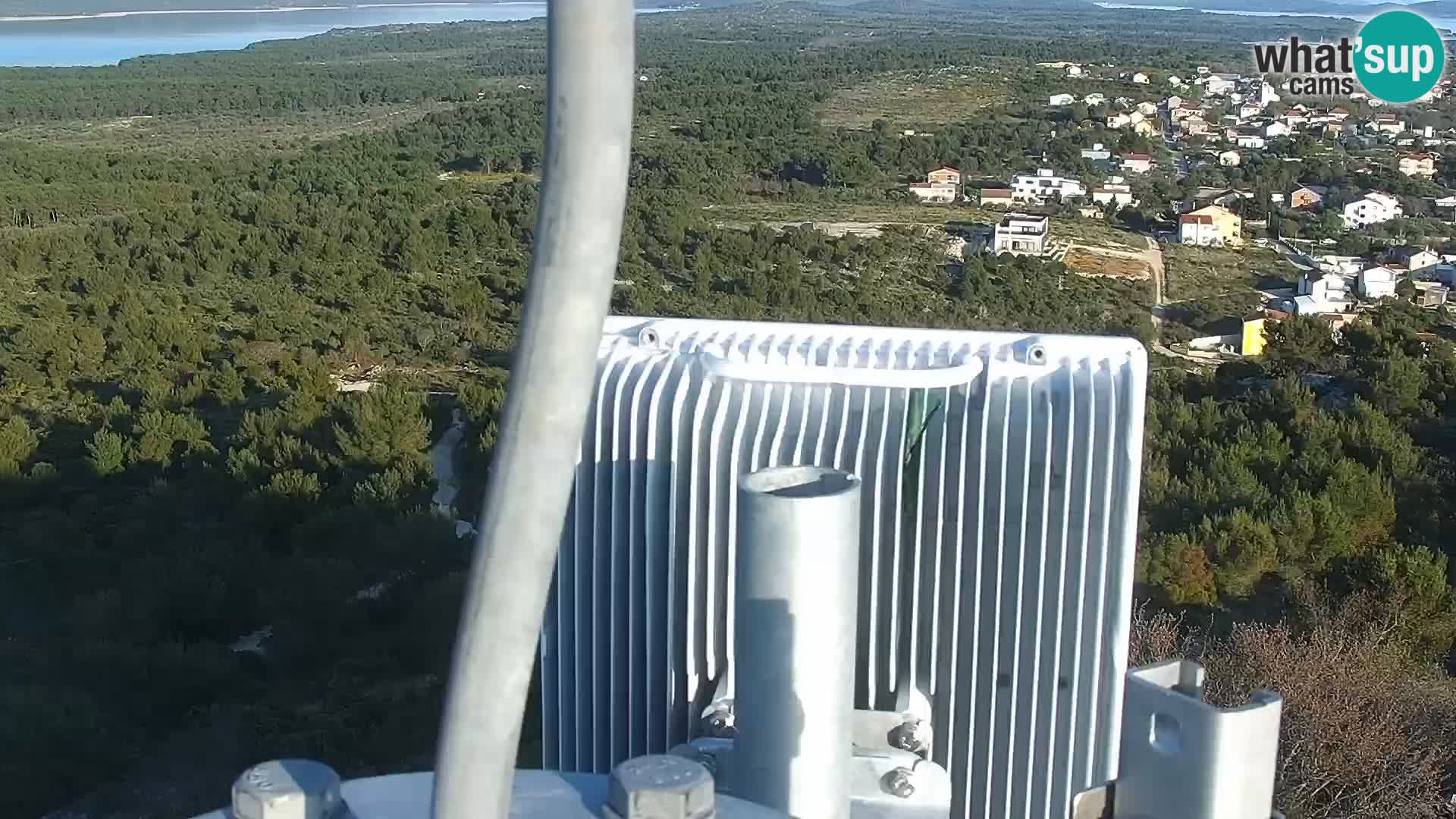 Spletna kamera Pakoštane – Drage – Kornati – Vransko Jezero