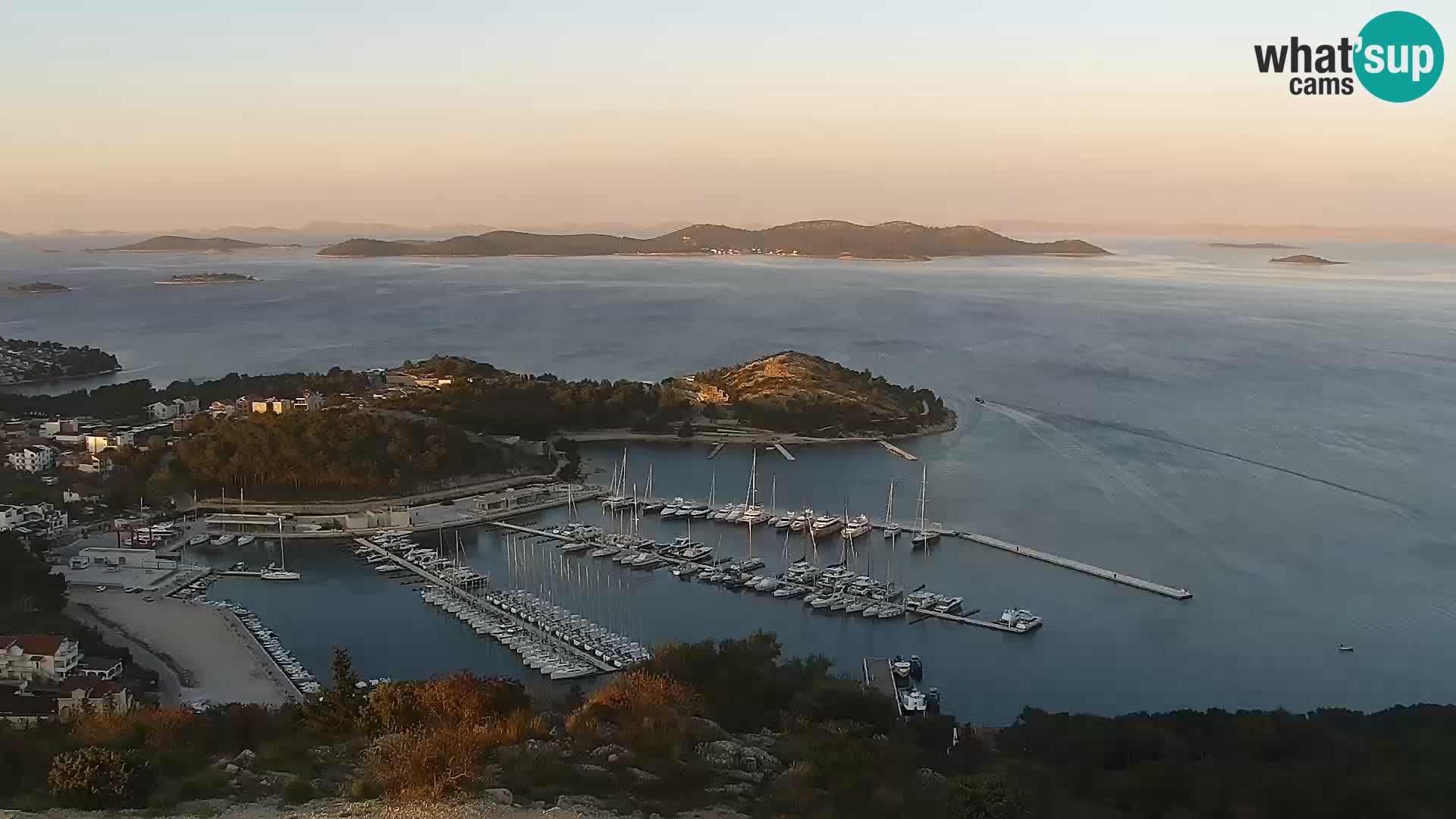 Livecam Pakoštane – Drage – Kornati – Vransko Jezero