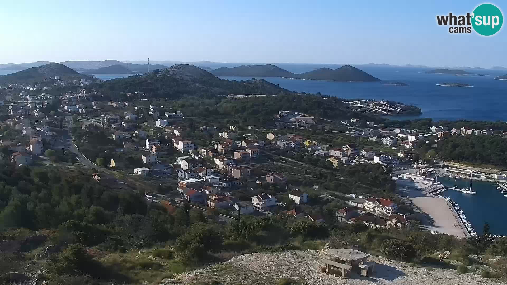 Livecam Pakoštane – Drage – Kornati – Vransko Jezero