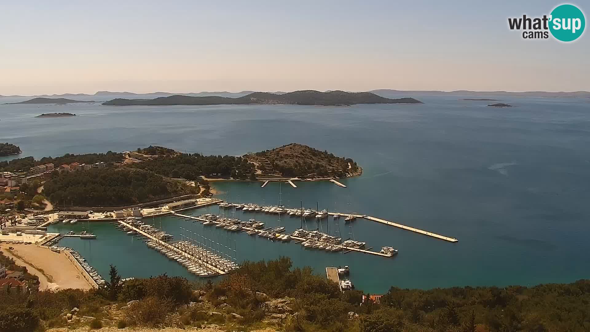 Webcam Pakoštane – Drage – Kornati – Vransko Jezero
