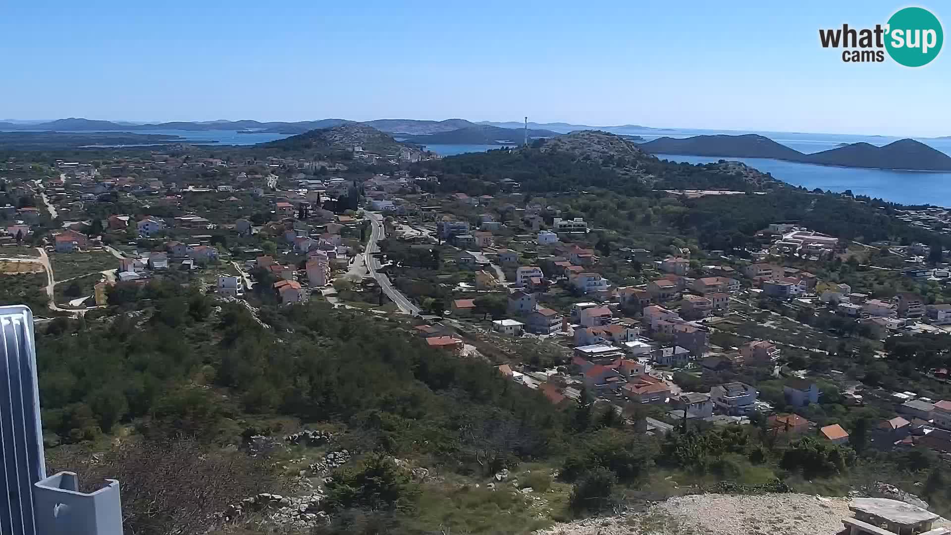 Webcam Pakoštane – Drage – Kornati – Vransko Jezero